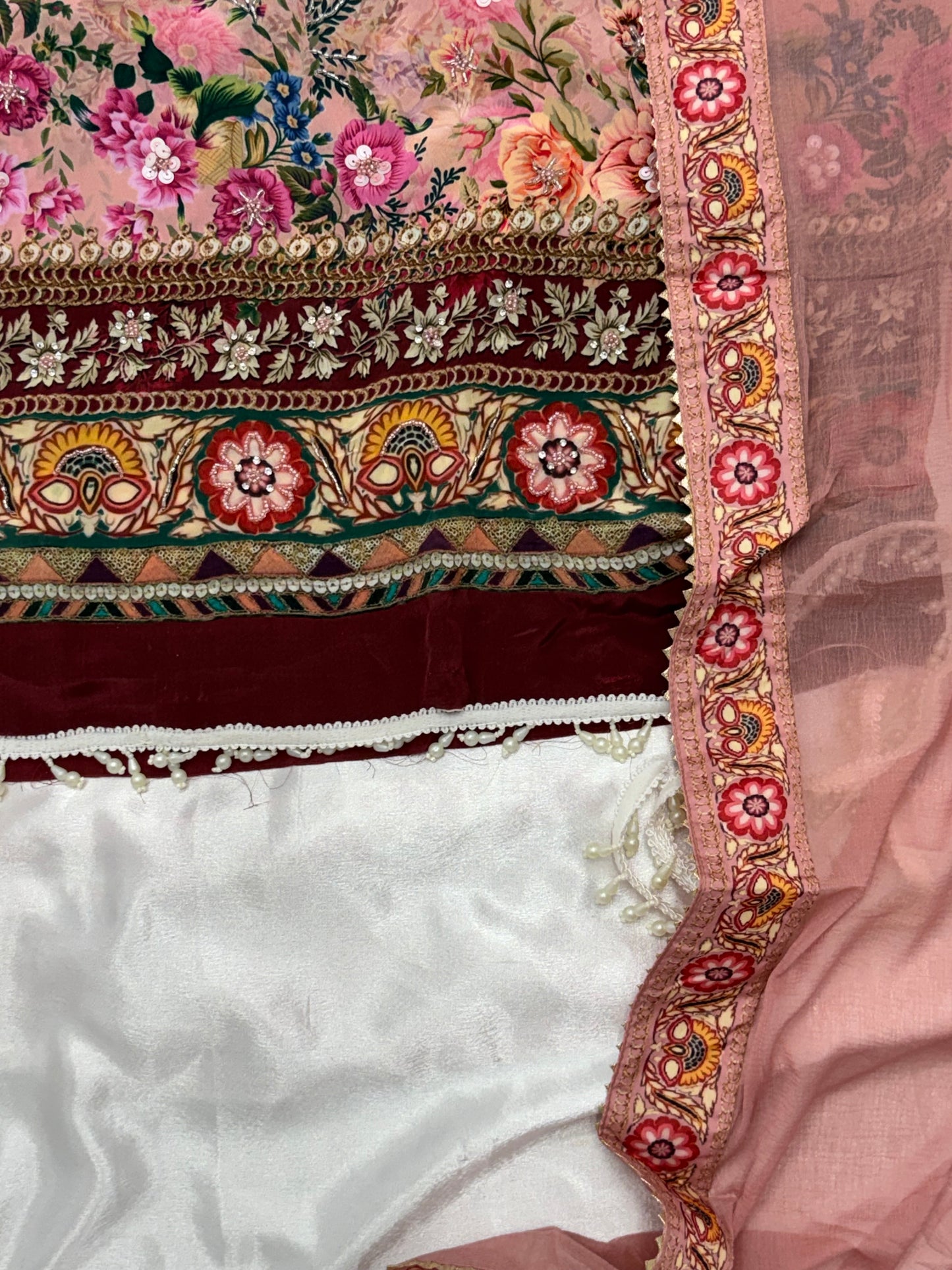 NAZAKAT CREPE EMBROIDERY SUIT 8 Q