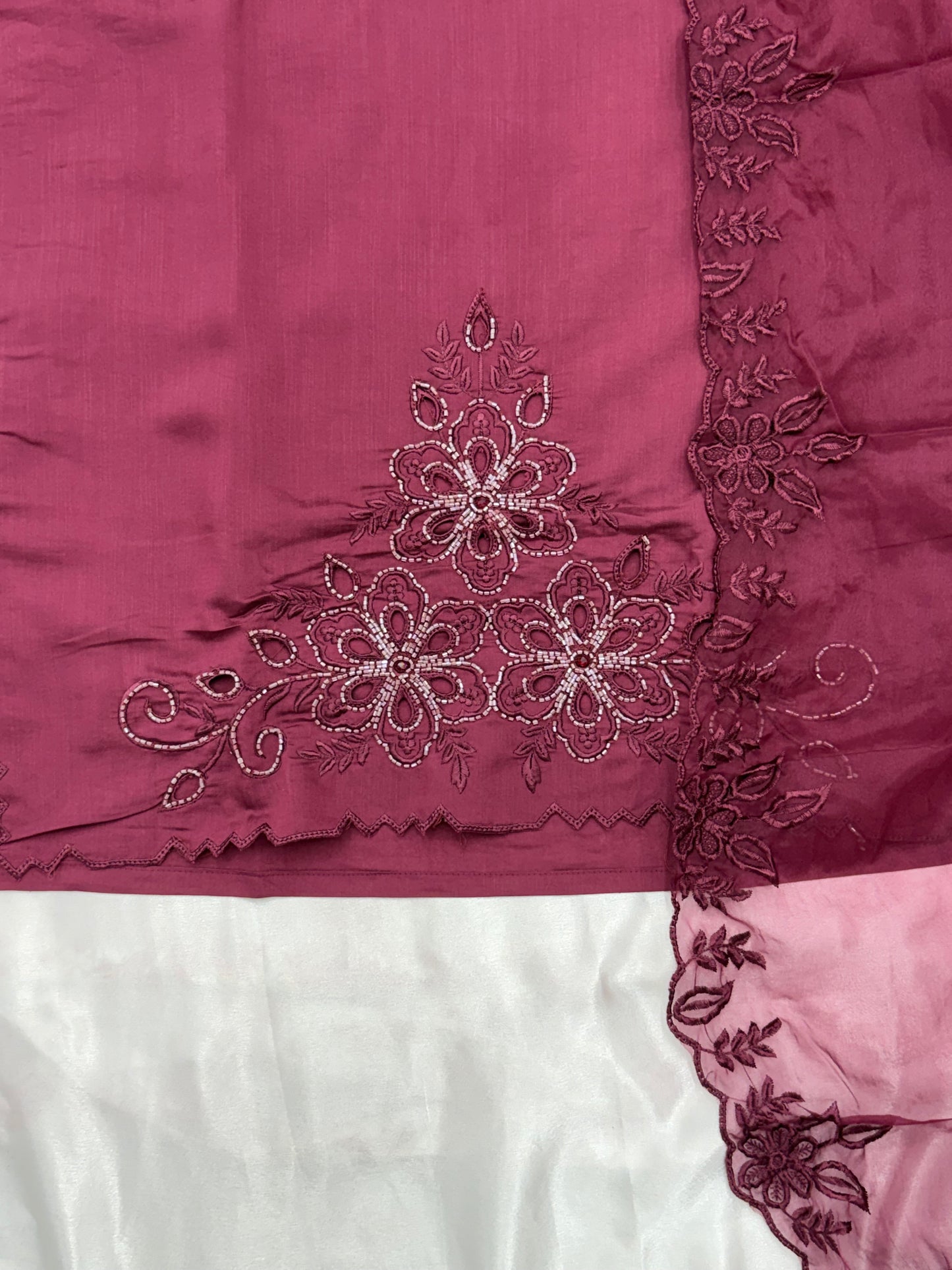 ZARQASH CUTWORK EMBROIDERY SUIT