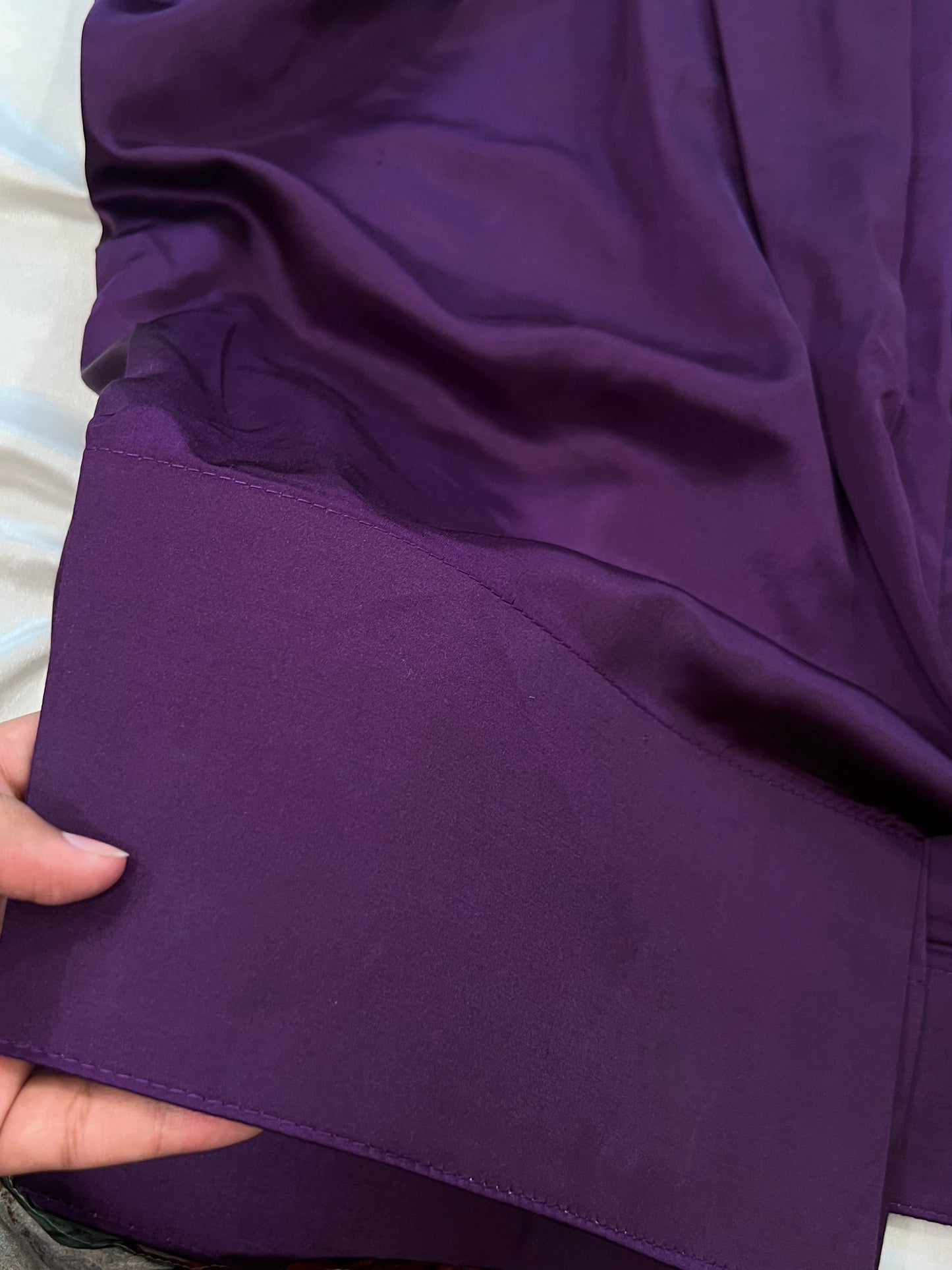 PURPLE FARSHI SHALWAR SUIT