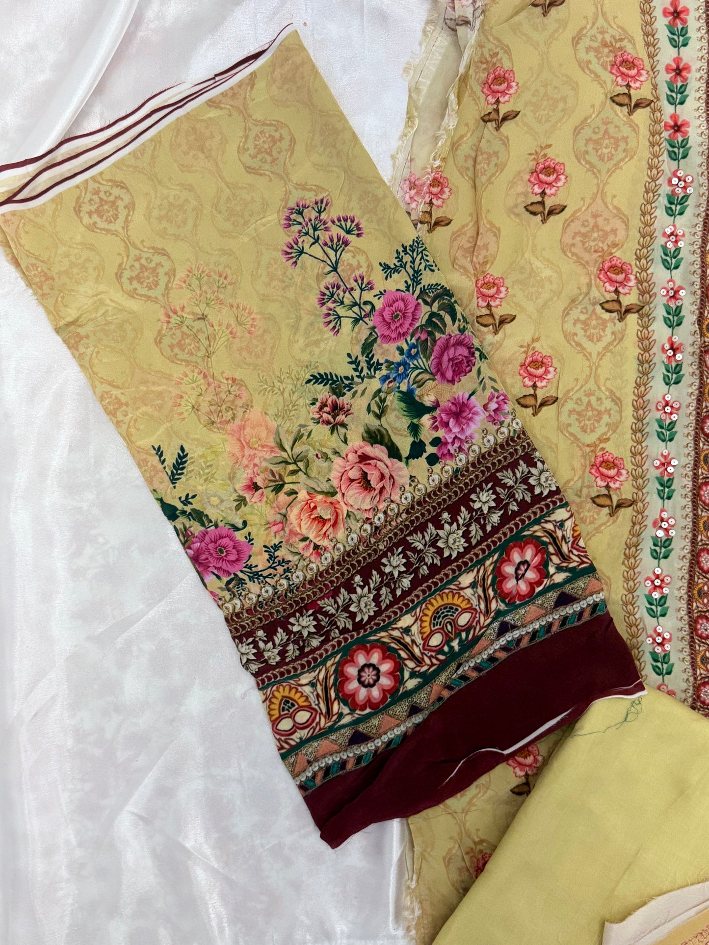 NAZAKAT CREPE EMBROIDERY SUIT Q