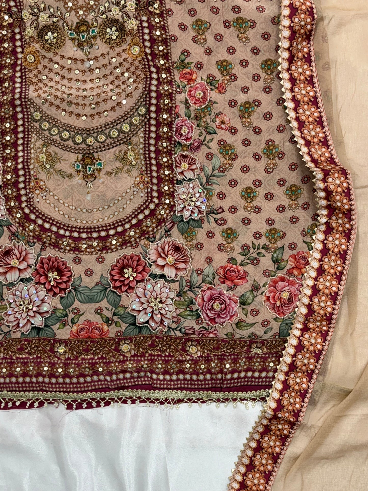 NAZAKAT CREPE EMBROIDERY SUIT 7 Q