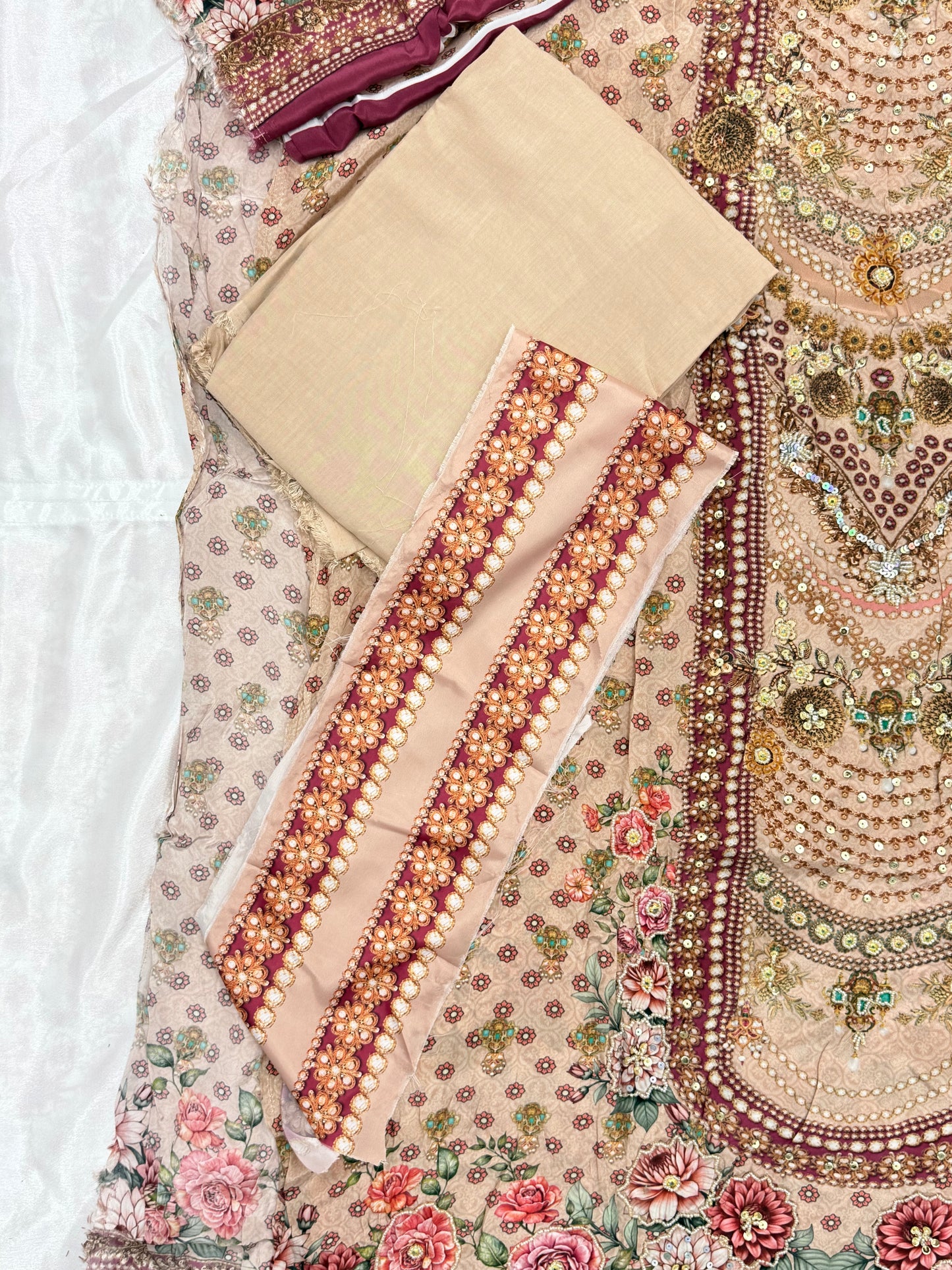 NAZAKAT CREPE EMBROIDERY SUIT 7 Q