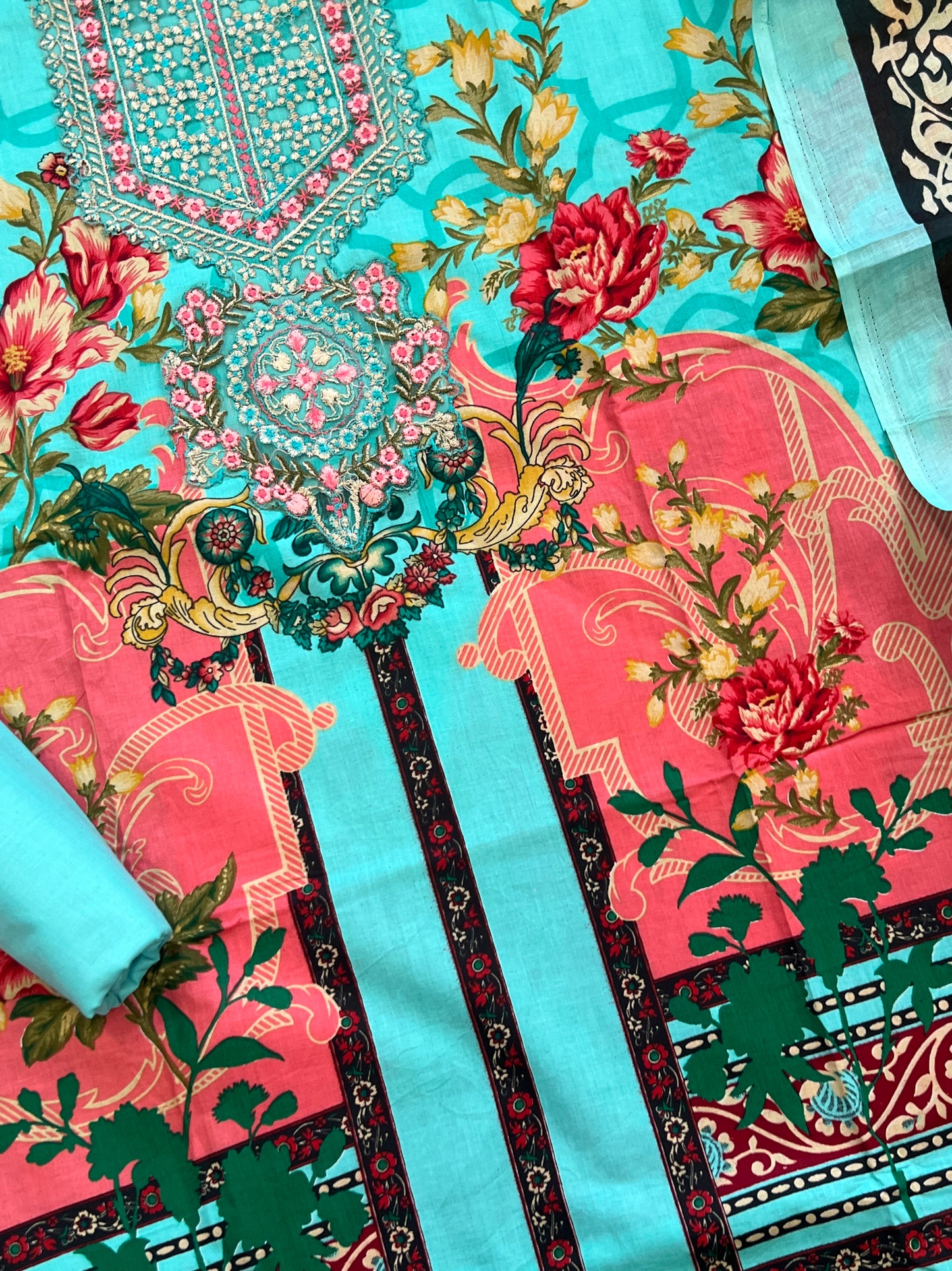 NOR UNSTITCH COTTON PATCH SUIT