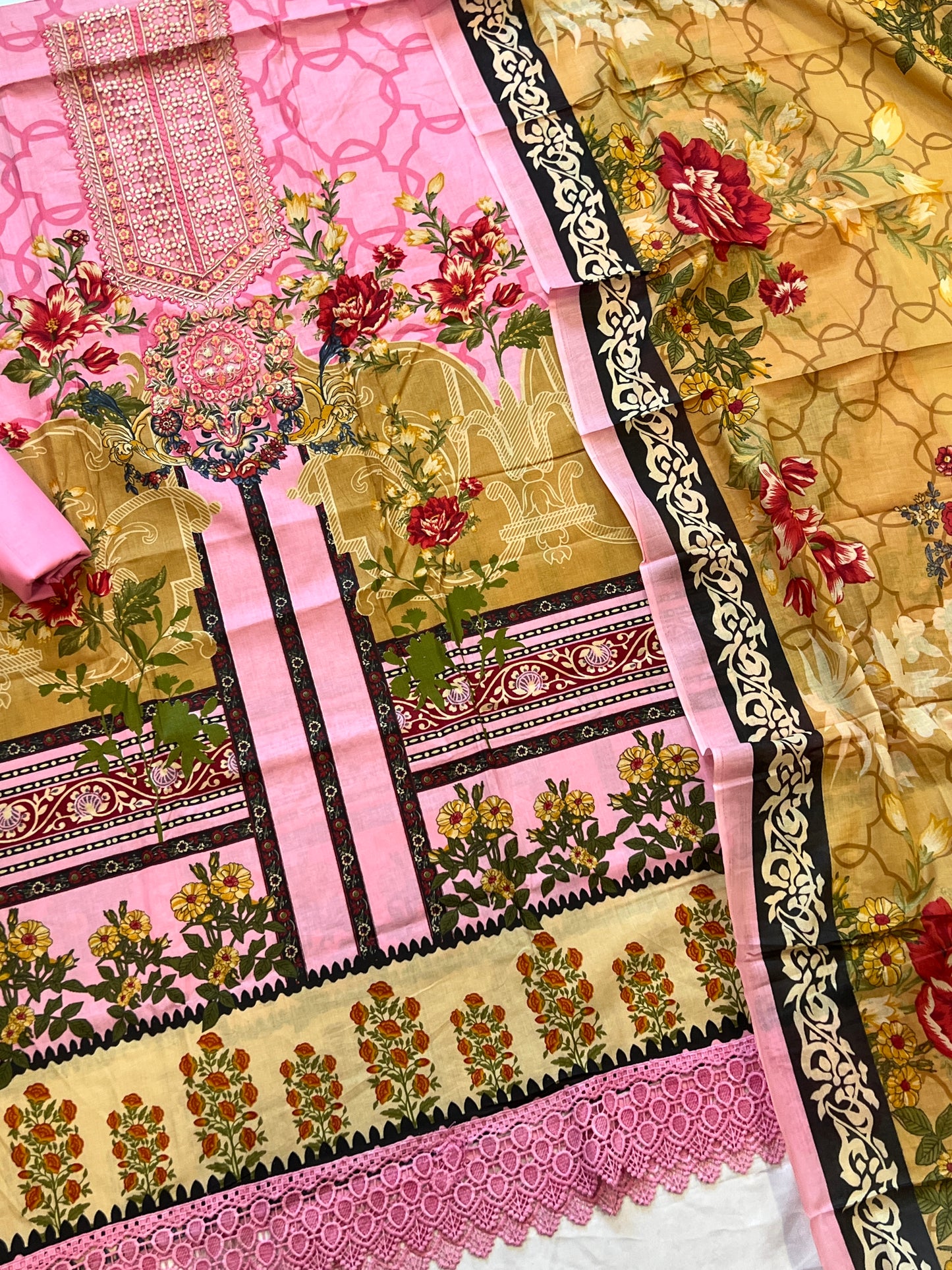NOOR UNSTITCH COTTON PATCH SUIT