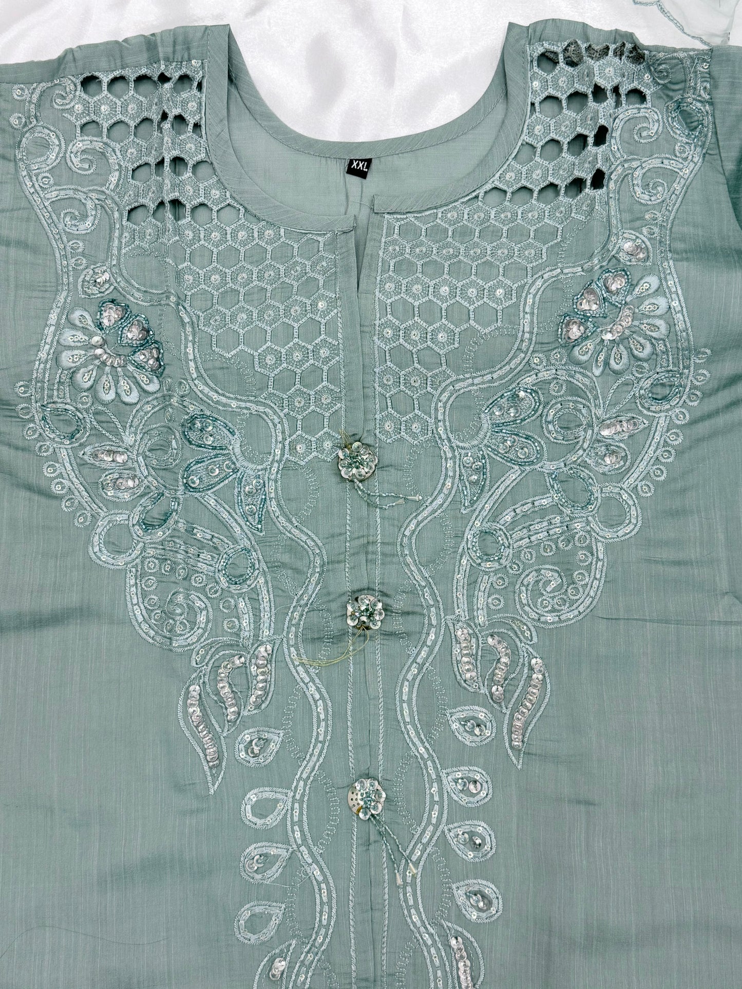 ZARQASH CUTWORK EMBROIDERY SUIT Q