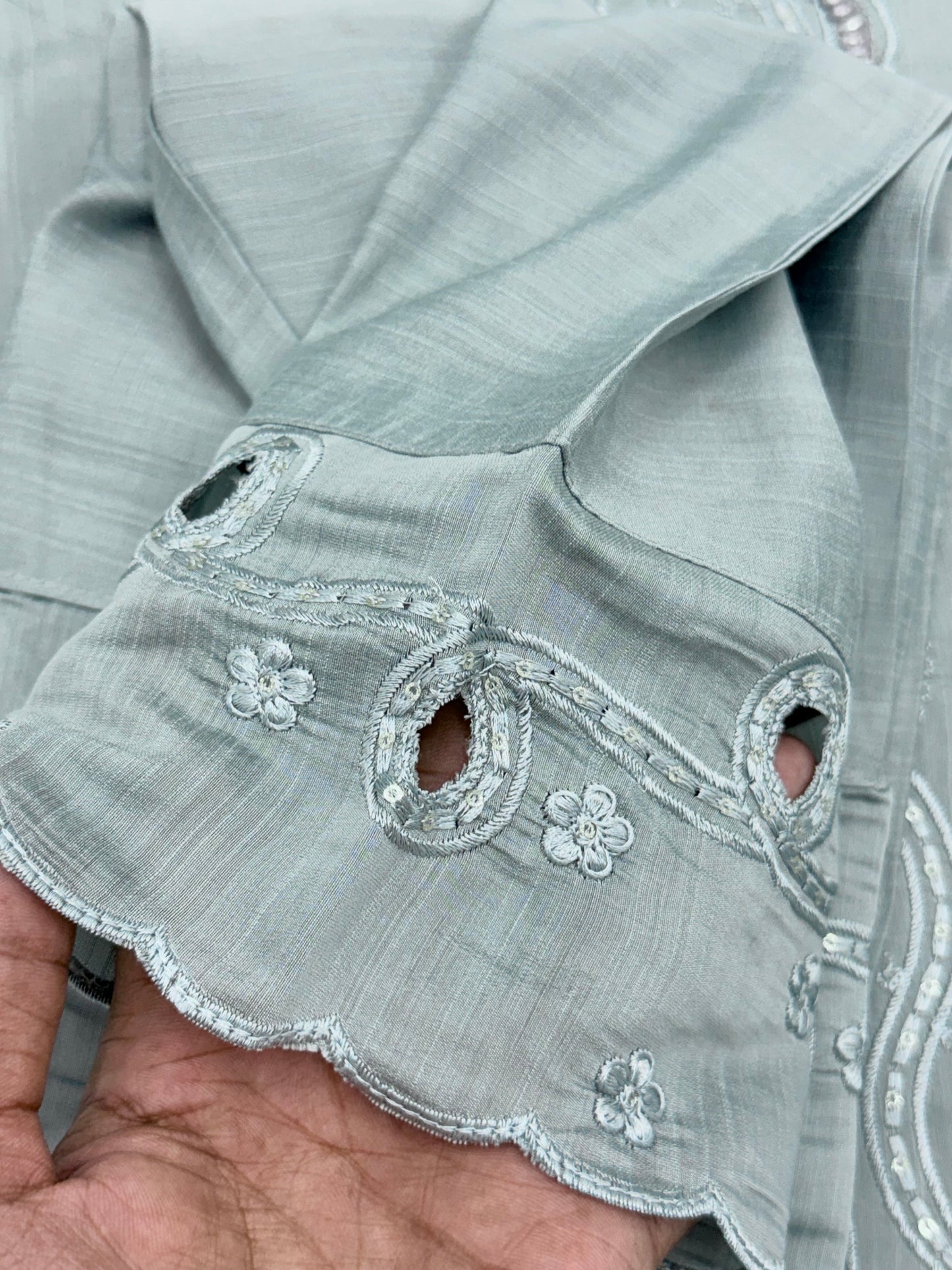 ZARQASH CUTWORK EMBROIDERY SUIT Q