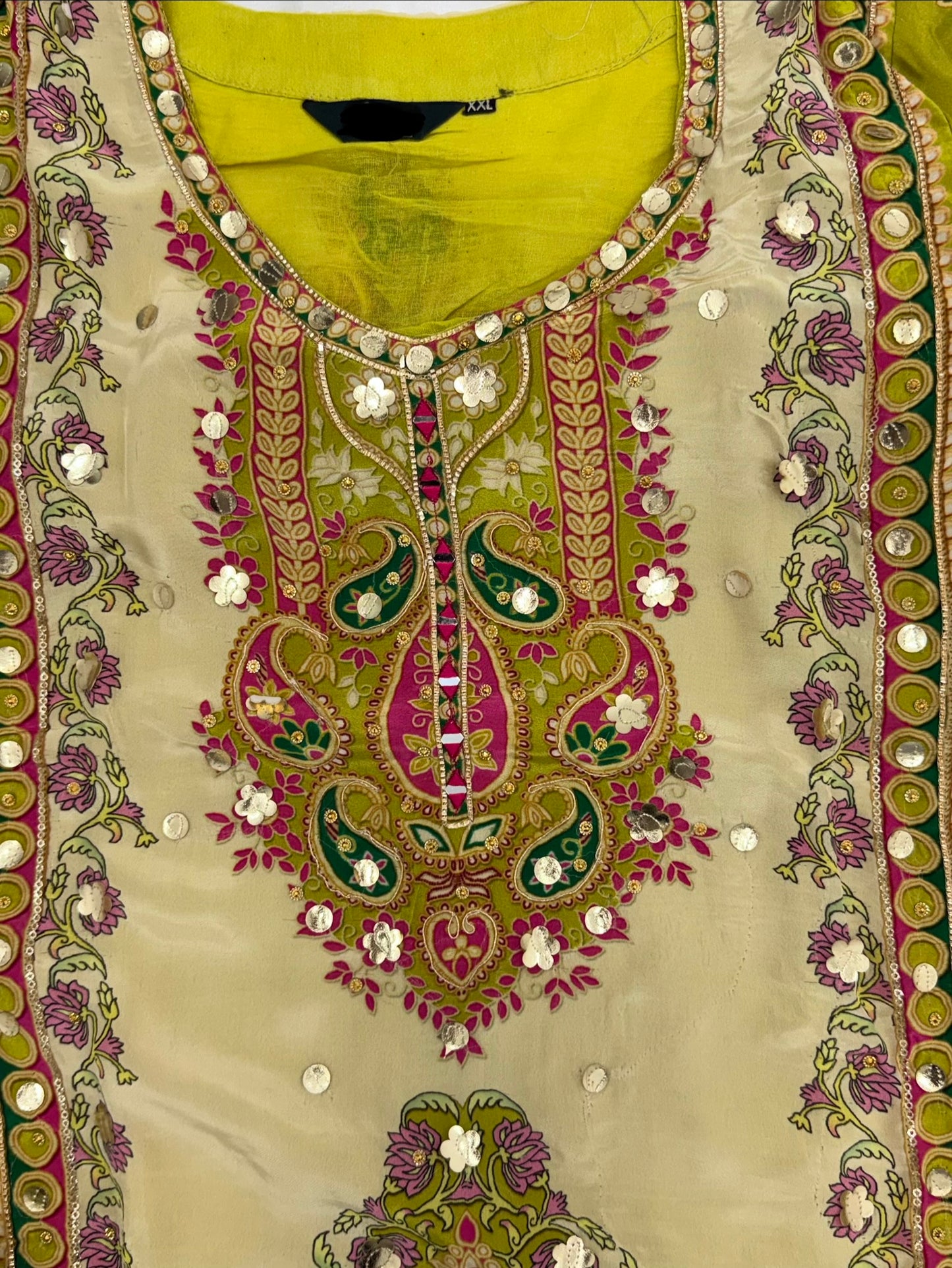 RAHI CREPE READYMADE SUIT Q