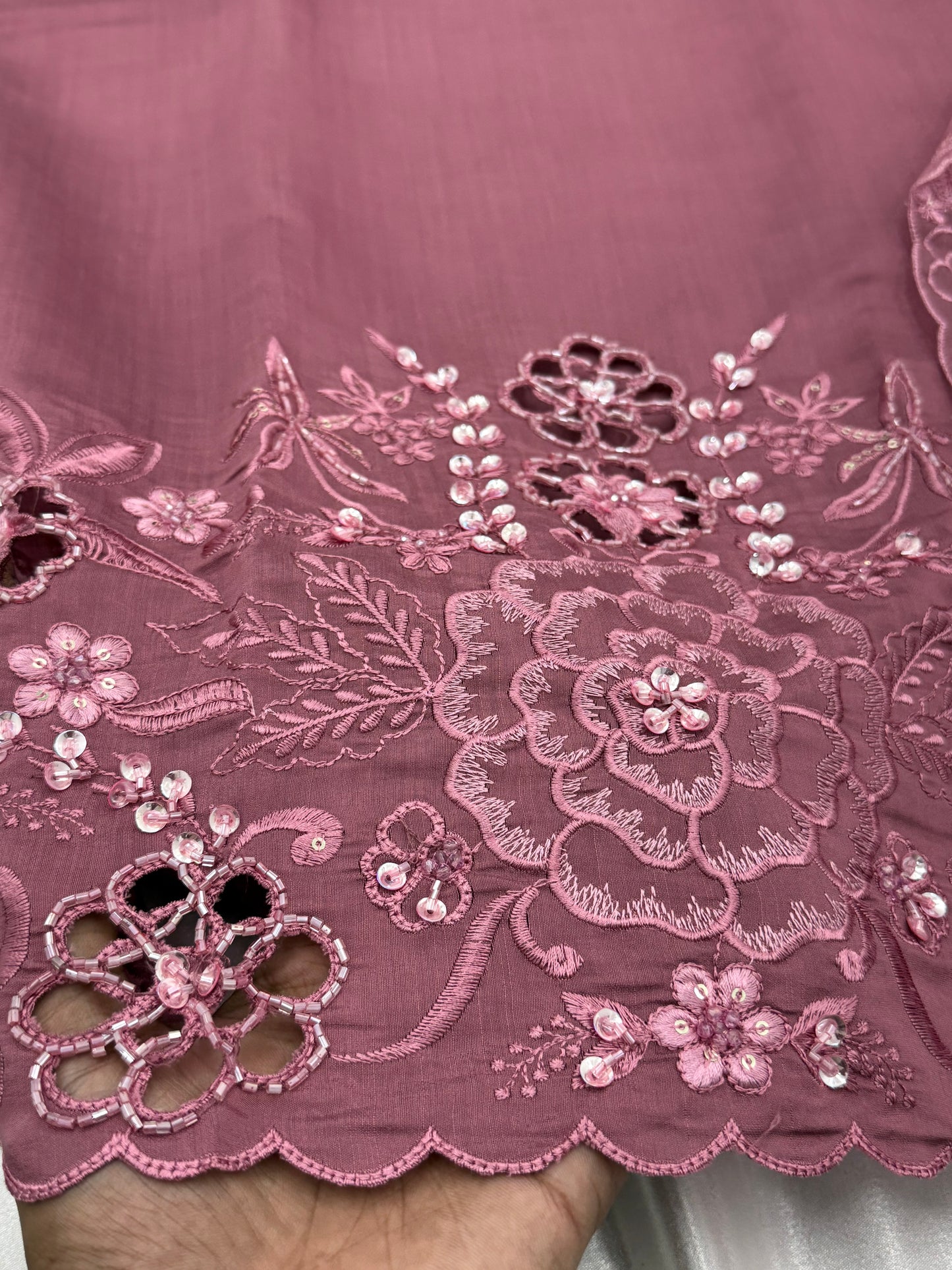 ZARQASH CUTWORK EMBROIDERY SUIT Q