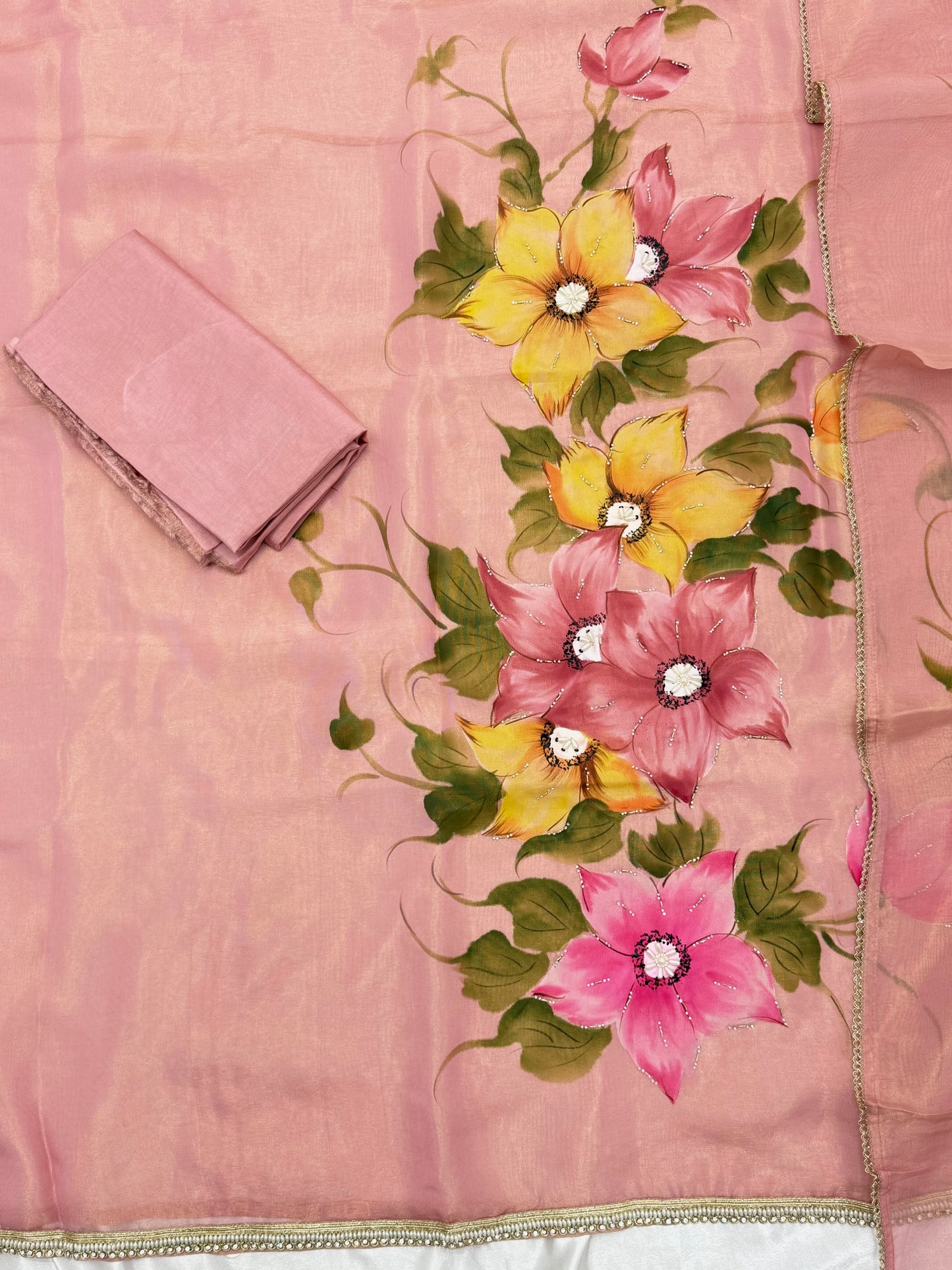 ZARQASH HAND EMBROIDERY SUIT Q