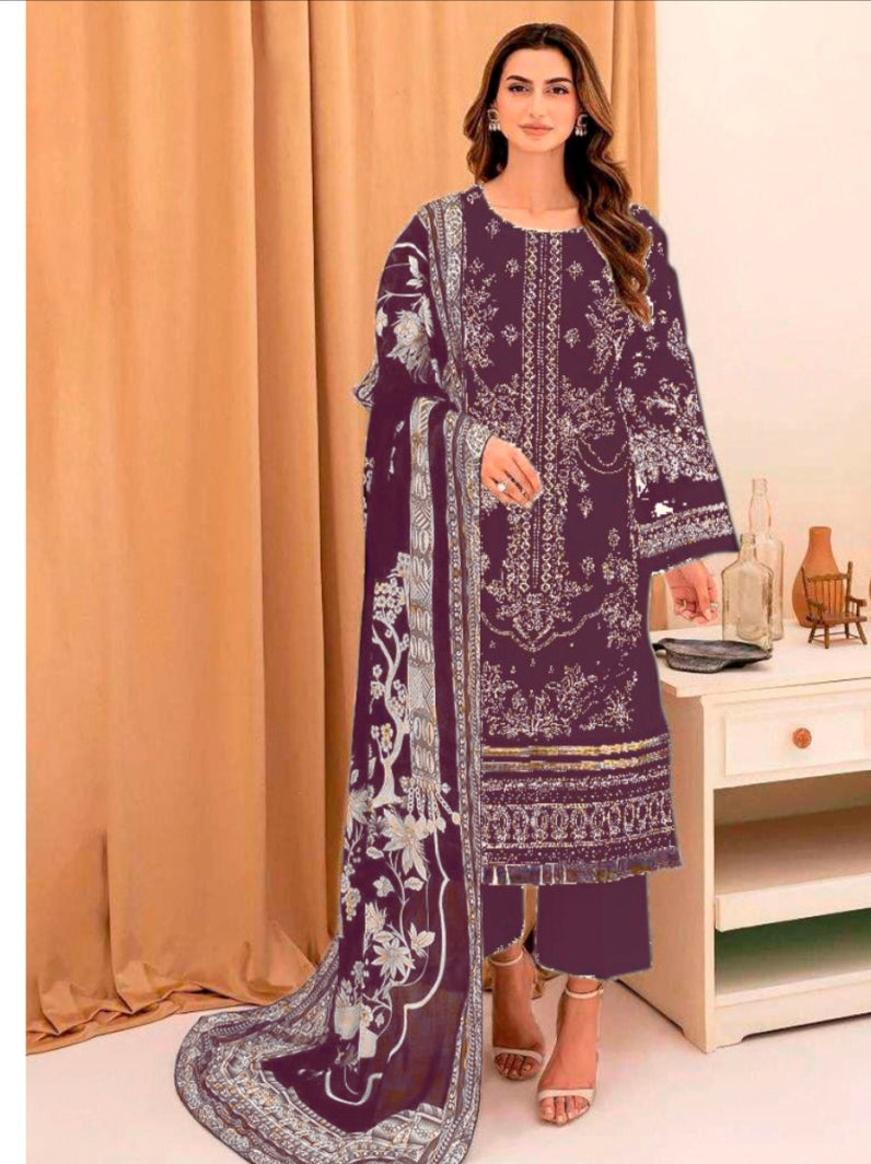 MAJENTA CHEVRON COTTON PATCH SUIT Q