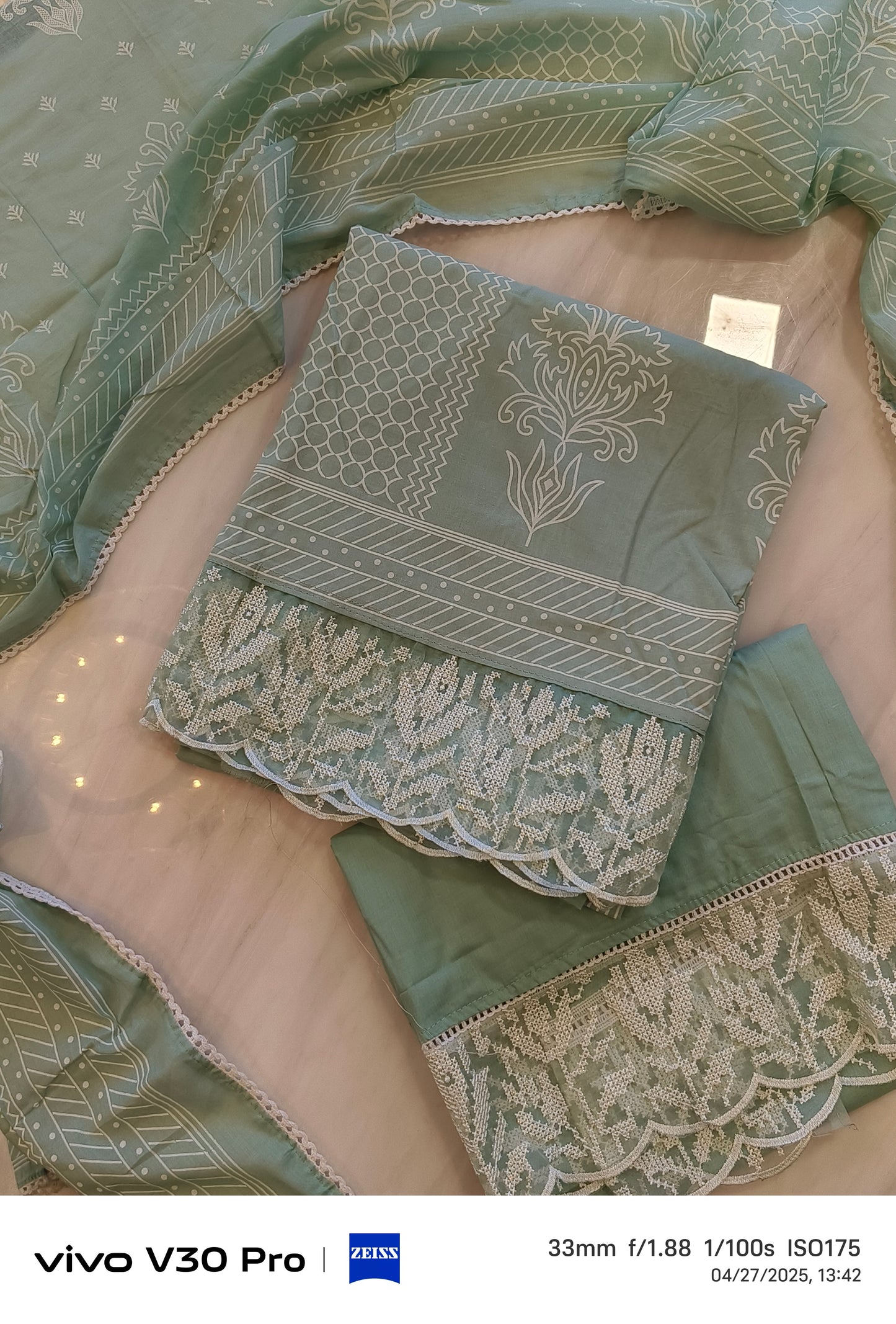 IBADAT COTTON EMBROIDERY SUIT 5