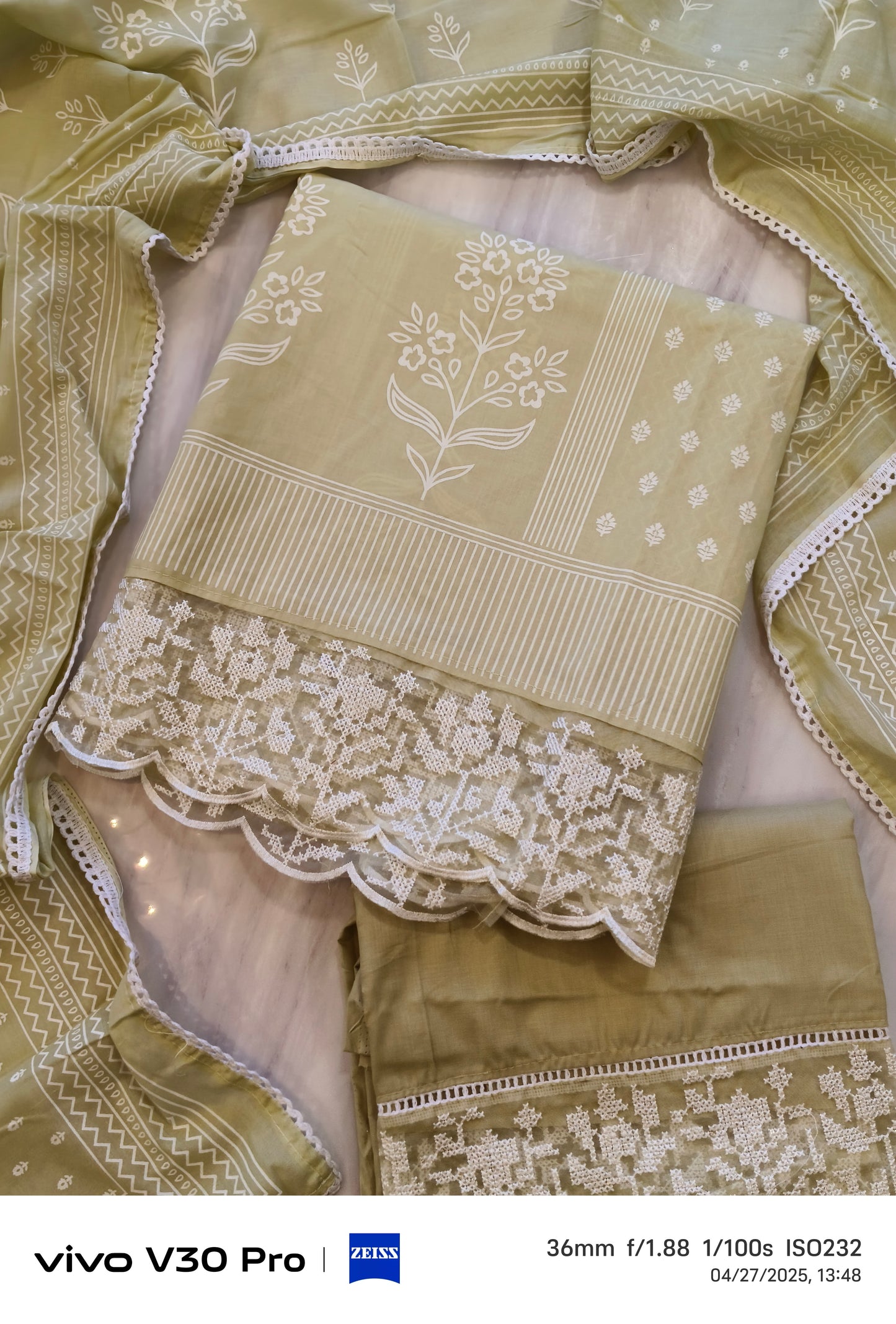 IBADAT COTTON EMBROIDERY SUIT 2