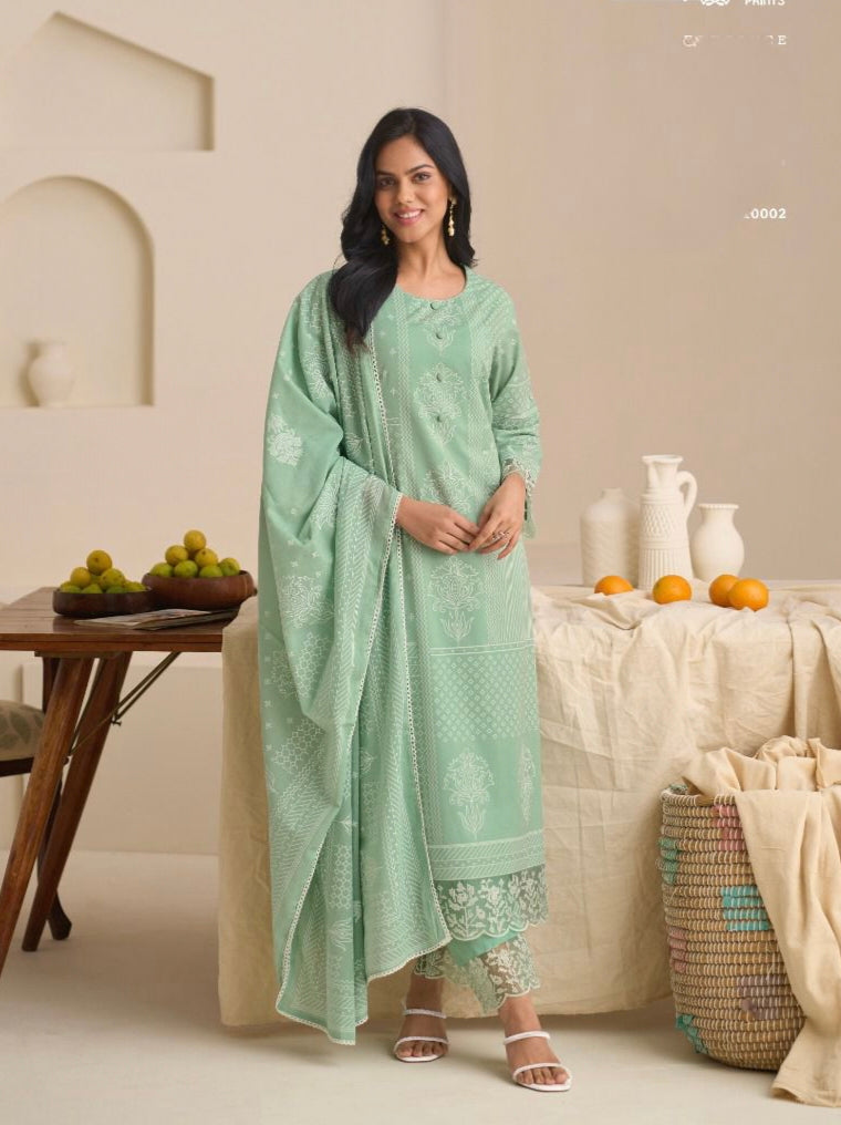 IBADAT COTTON EMBROIDERY SUIT 5