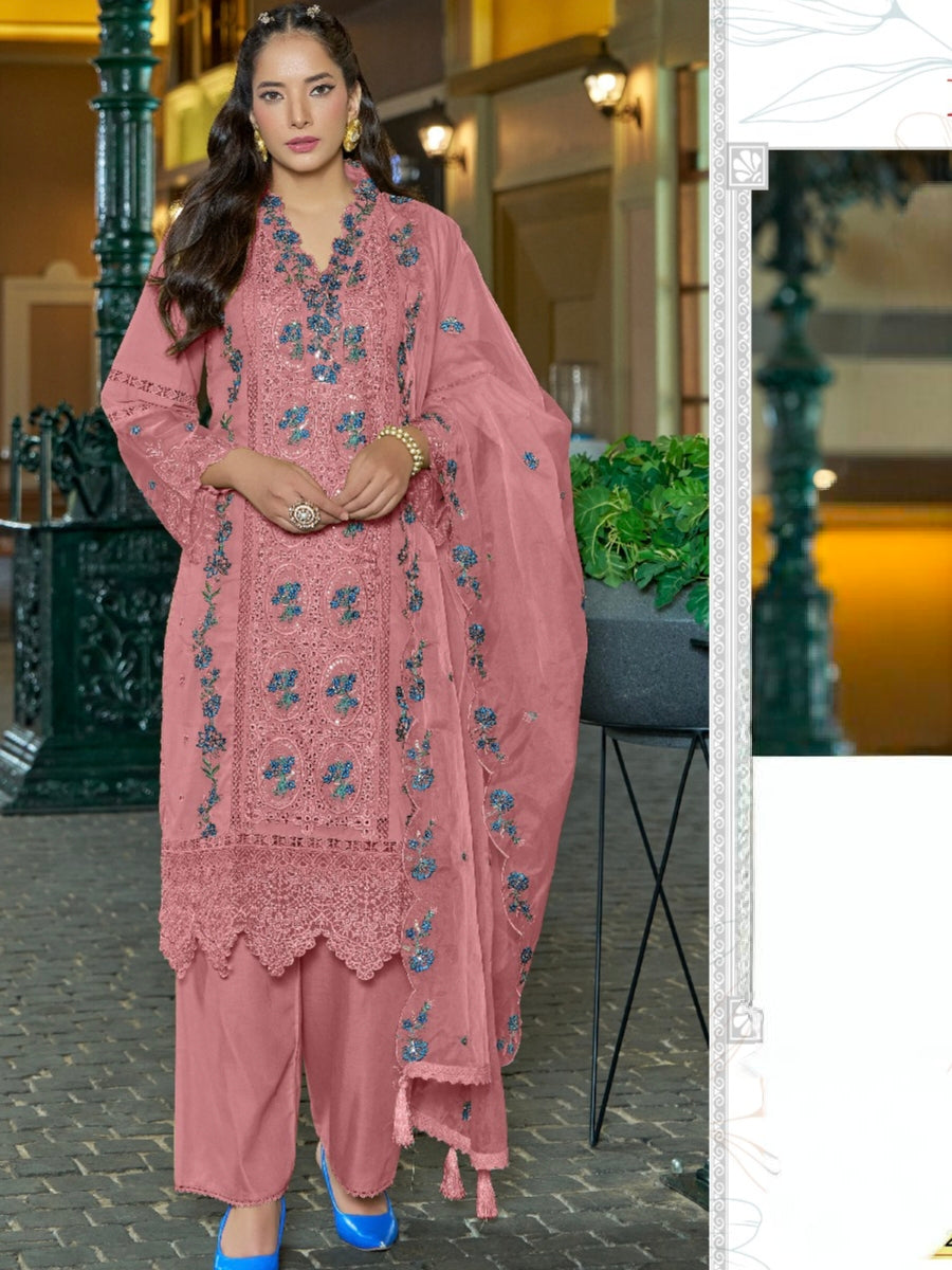 HANIA PURE COTTON EMBROIDERY SUIT 2004F
