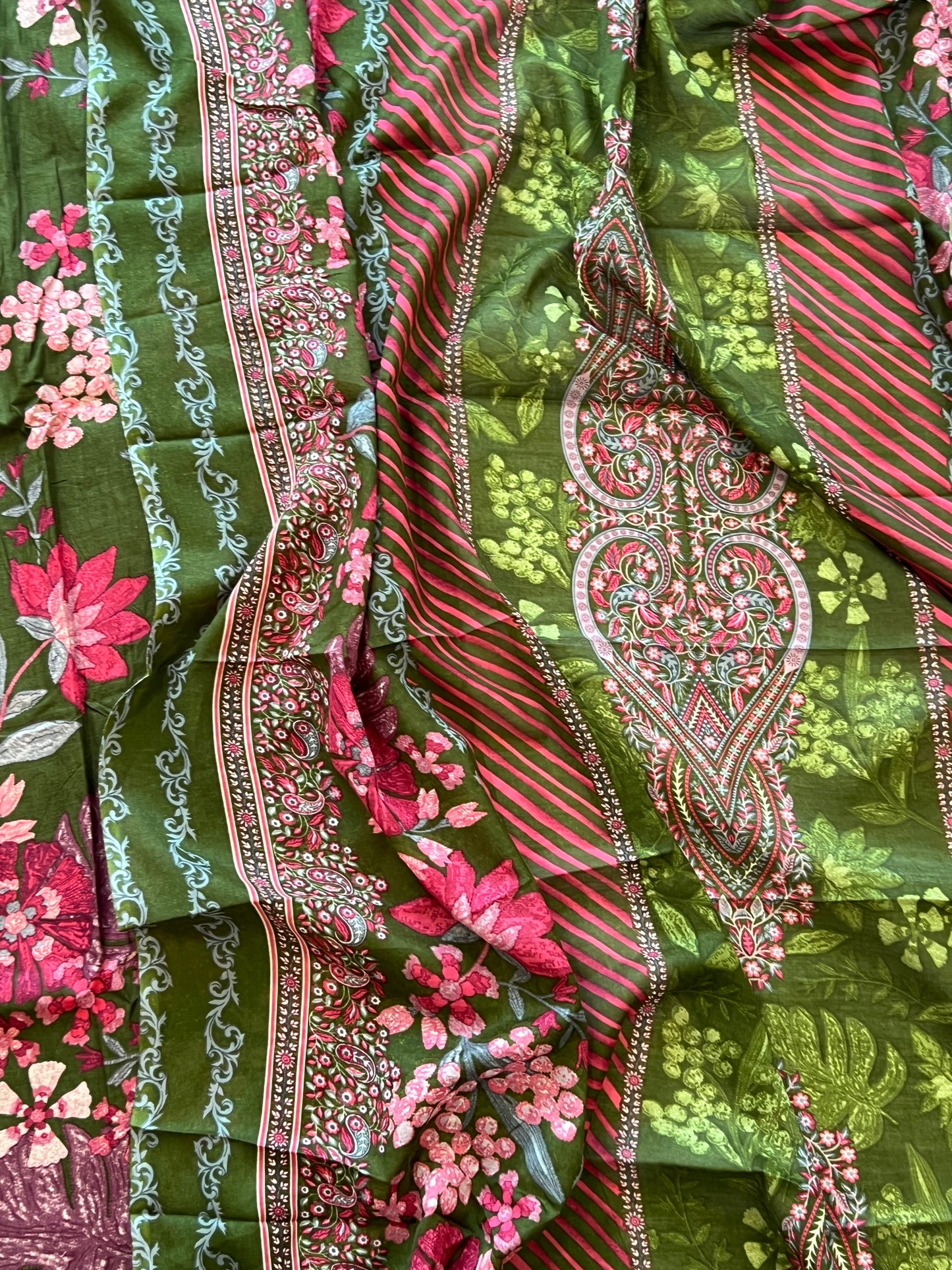 CASMERE COTTON EMBROIDERY SUIT 4