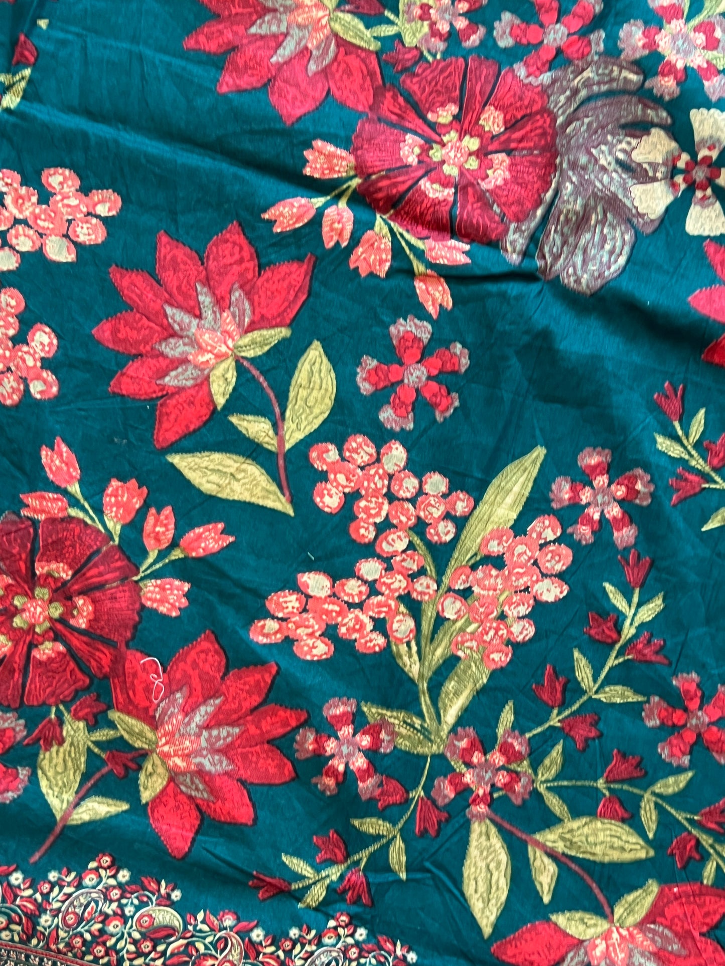 CASMERE COTTON EMBROIDERY SUIT 5 Q