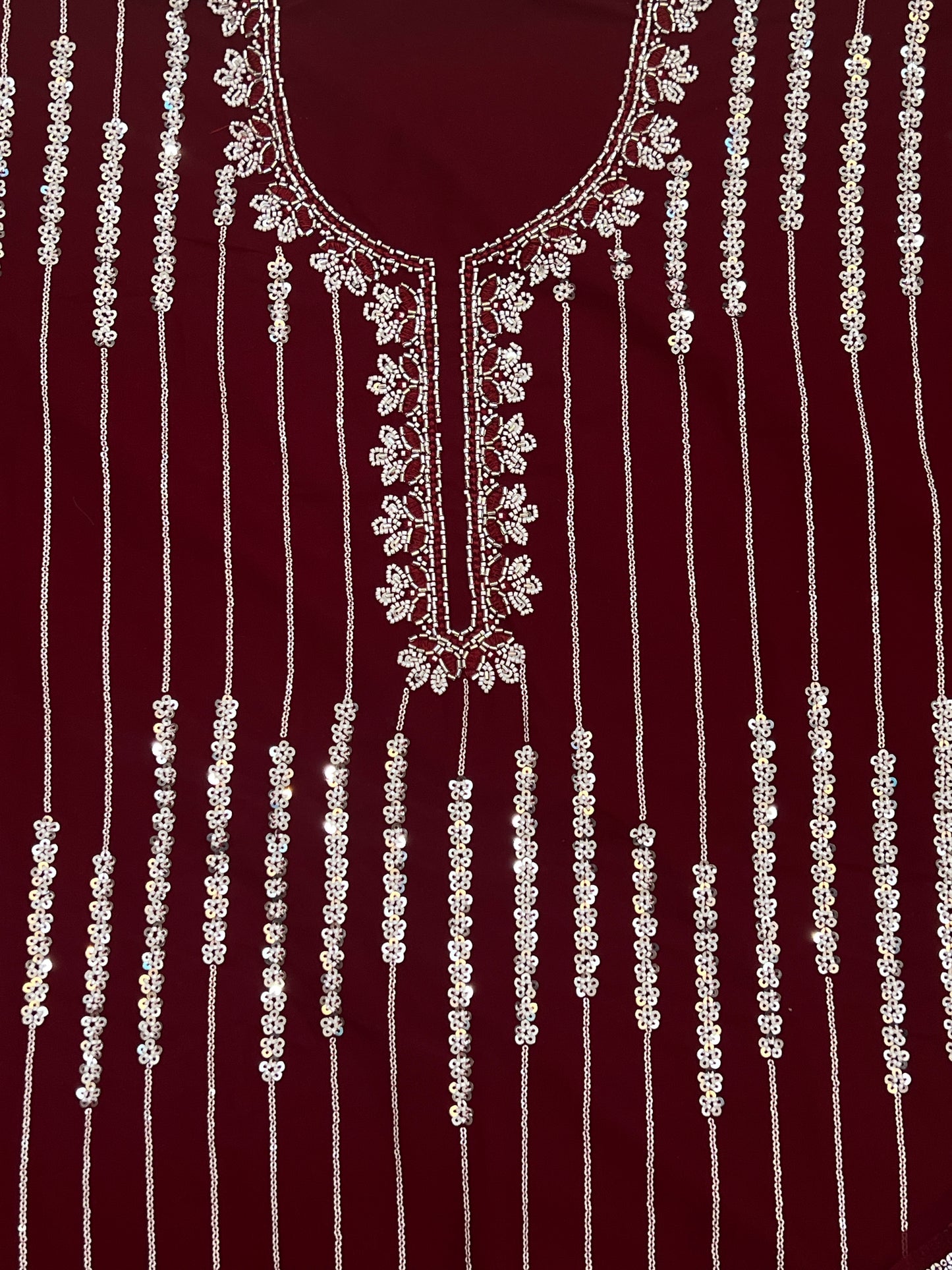 GEORGETTE CUTDANA HANDWORK SUIT