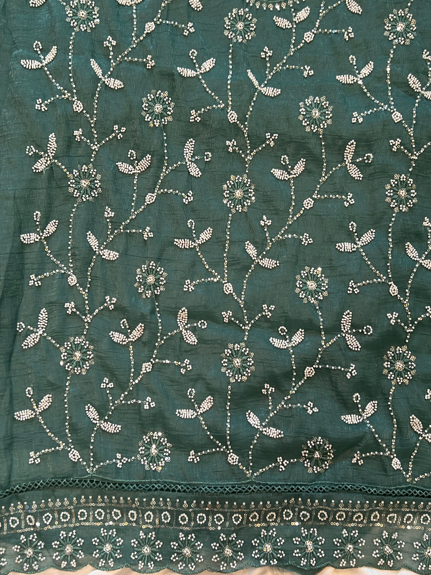 GEORGETTE CUTDANA HANDWORK SUIT