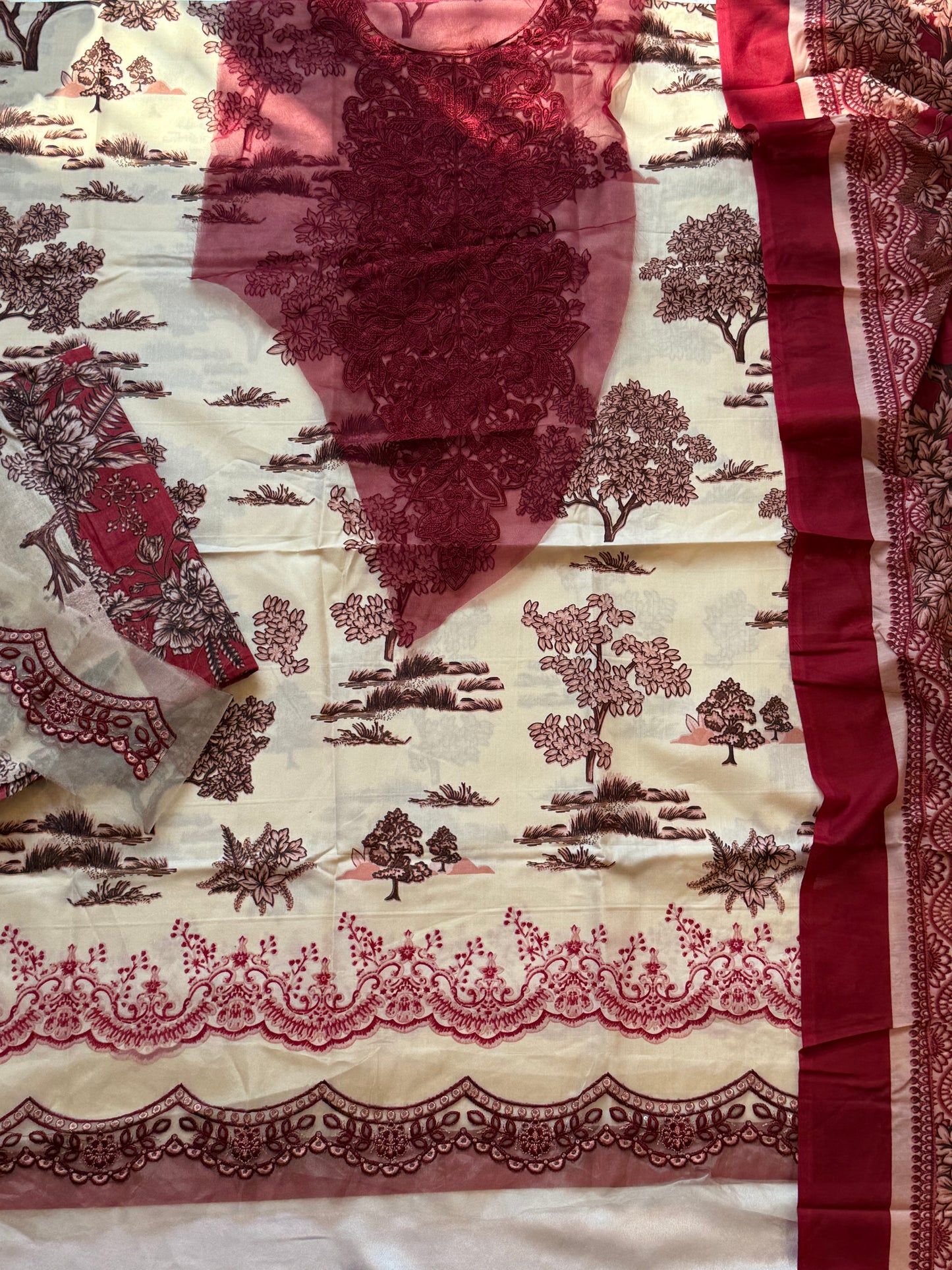 MARIA B COTTON PATCH SUIT 7 Q