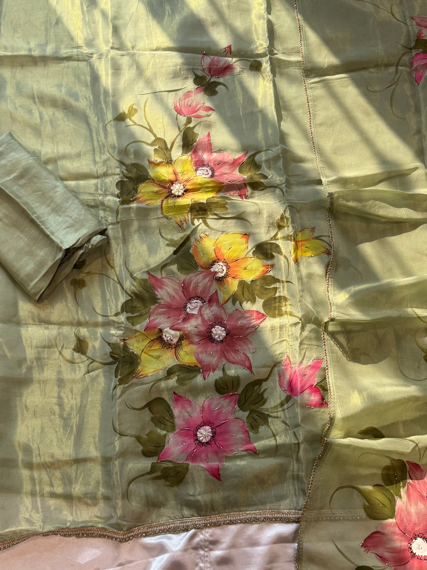 ZARQASH HAND EMBROIDERY SUIT Q