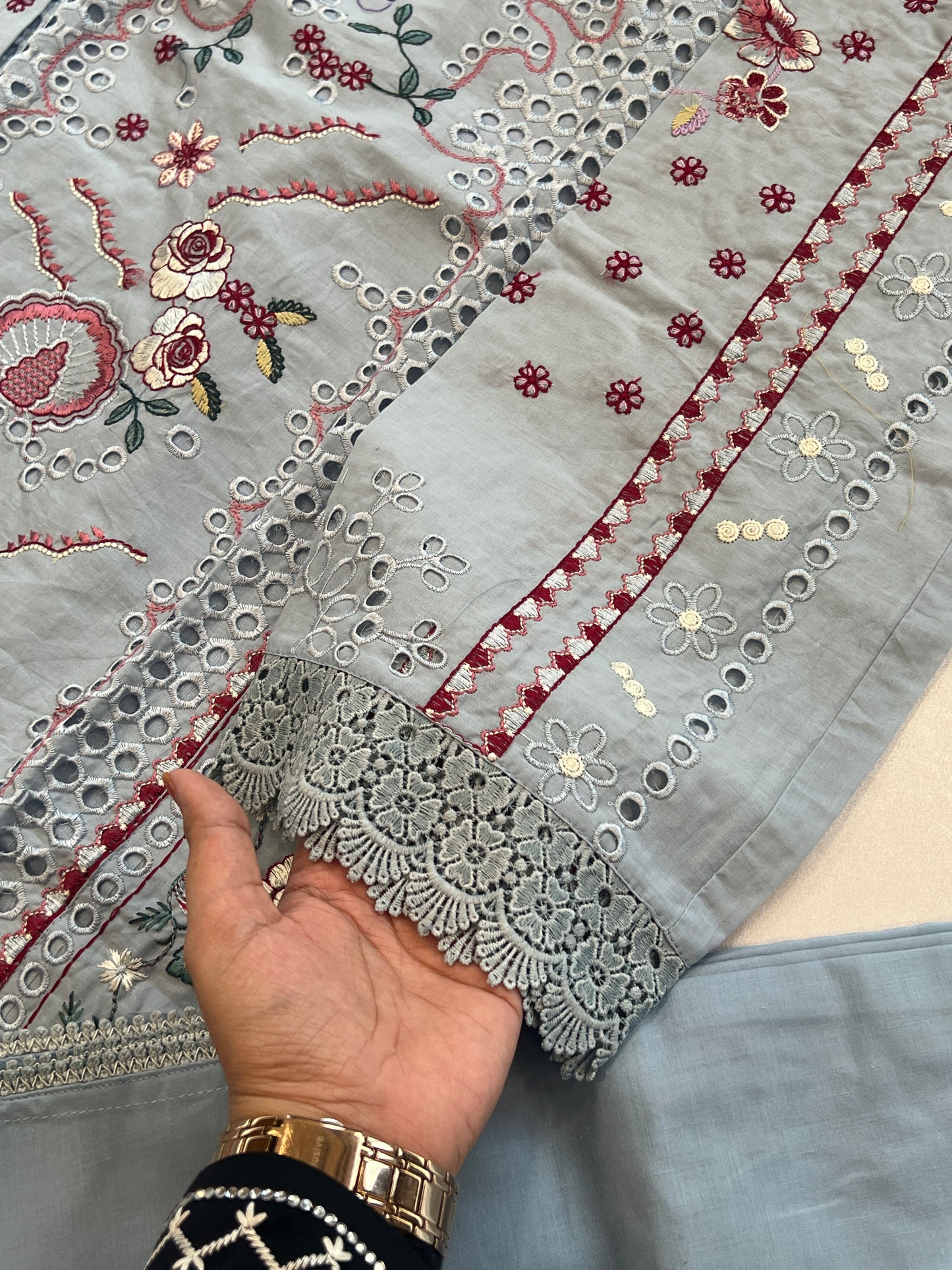 RAAHI PURE COTTON EMBROIDERY SUIT 9