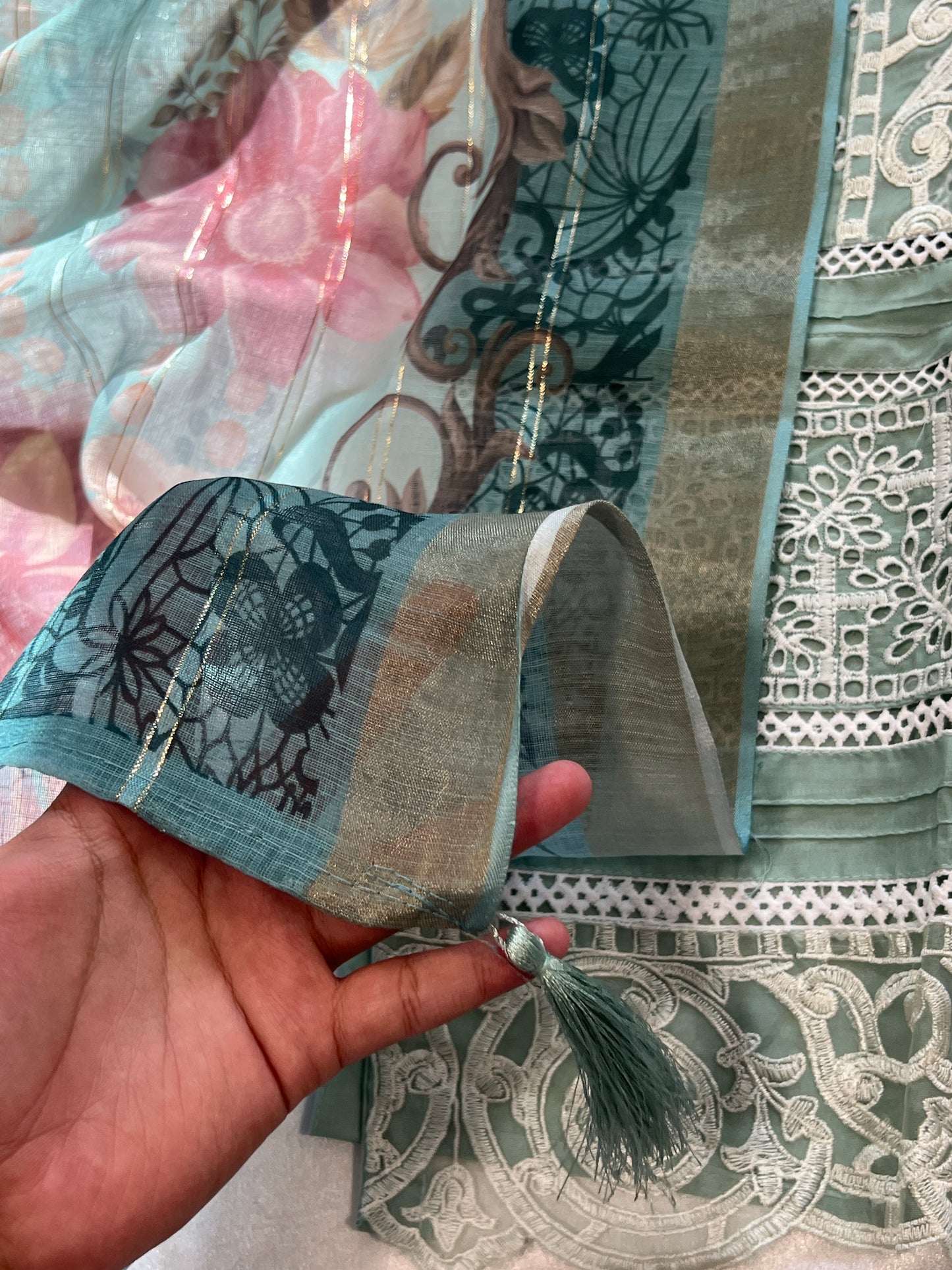 RAAHI PURE COTTON EMBROIDERY SUIT 11