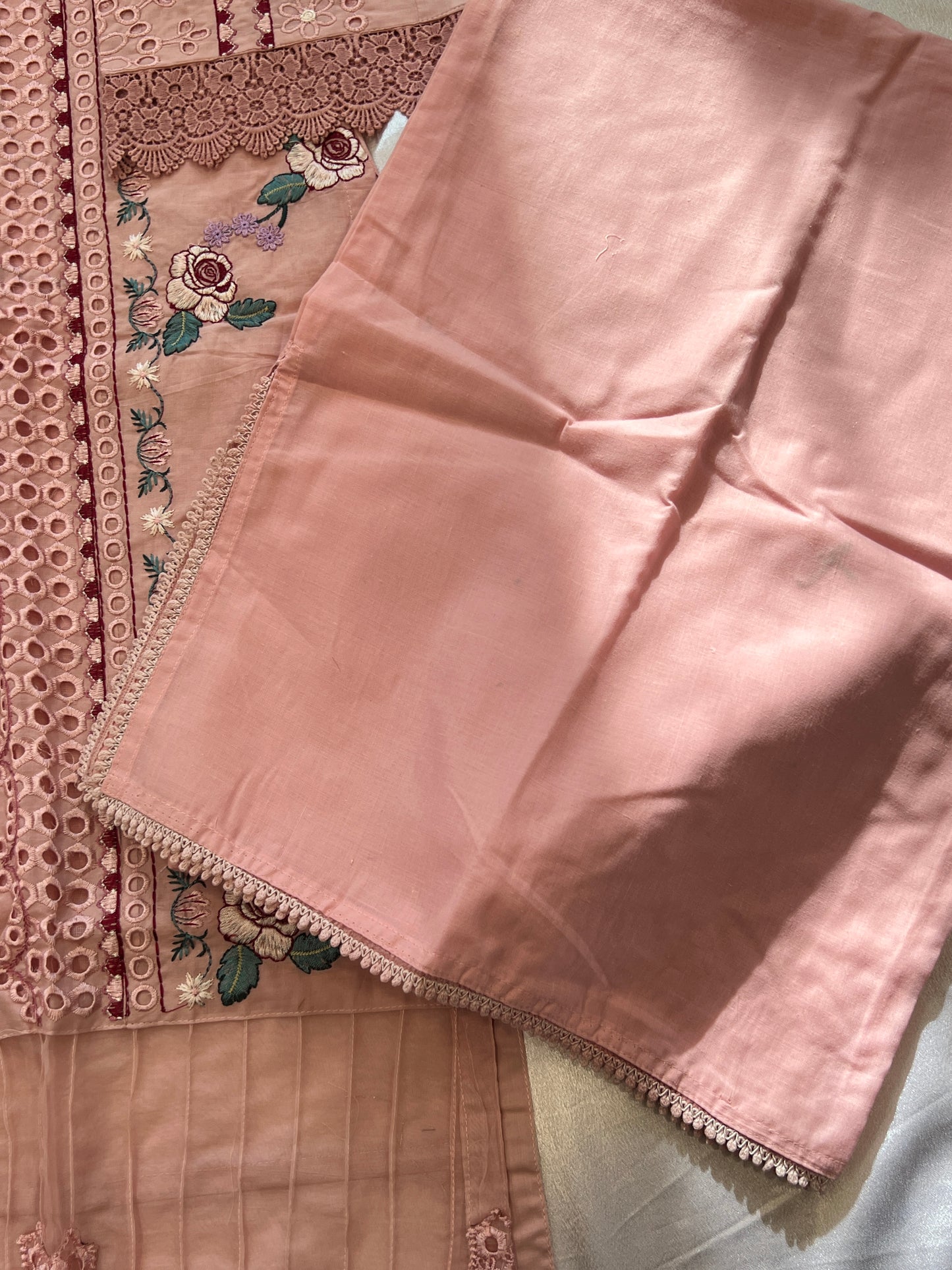 RAAHI PURE COTTON EMBROIDERY SUIT 6