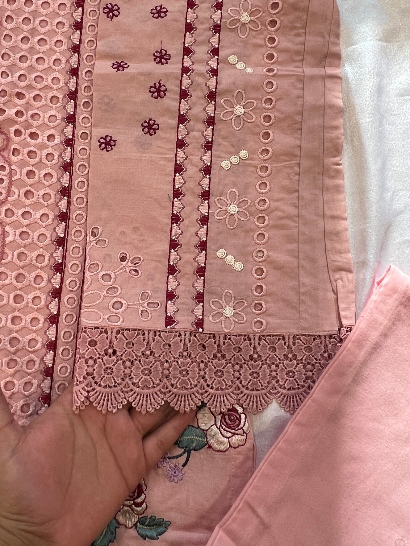 RAAHI PURE COTTON EMBROIDERY SUIT 6