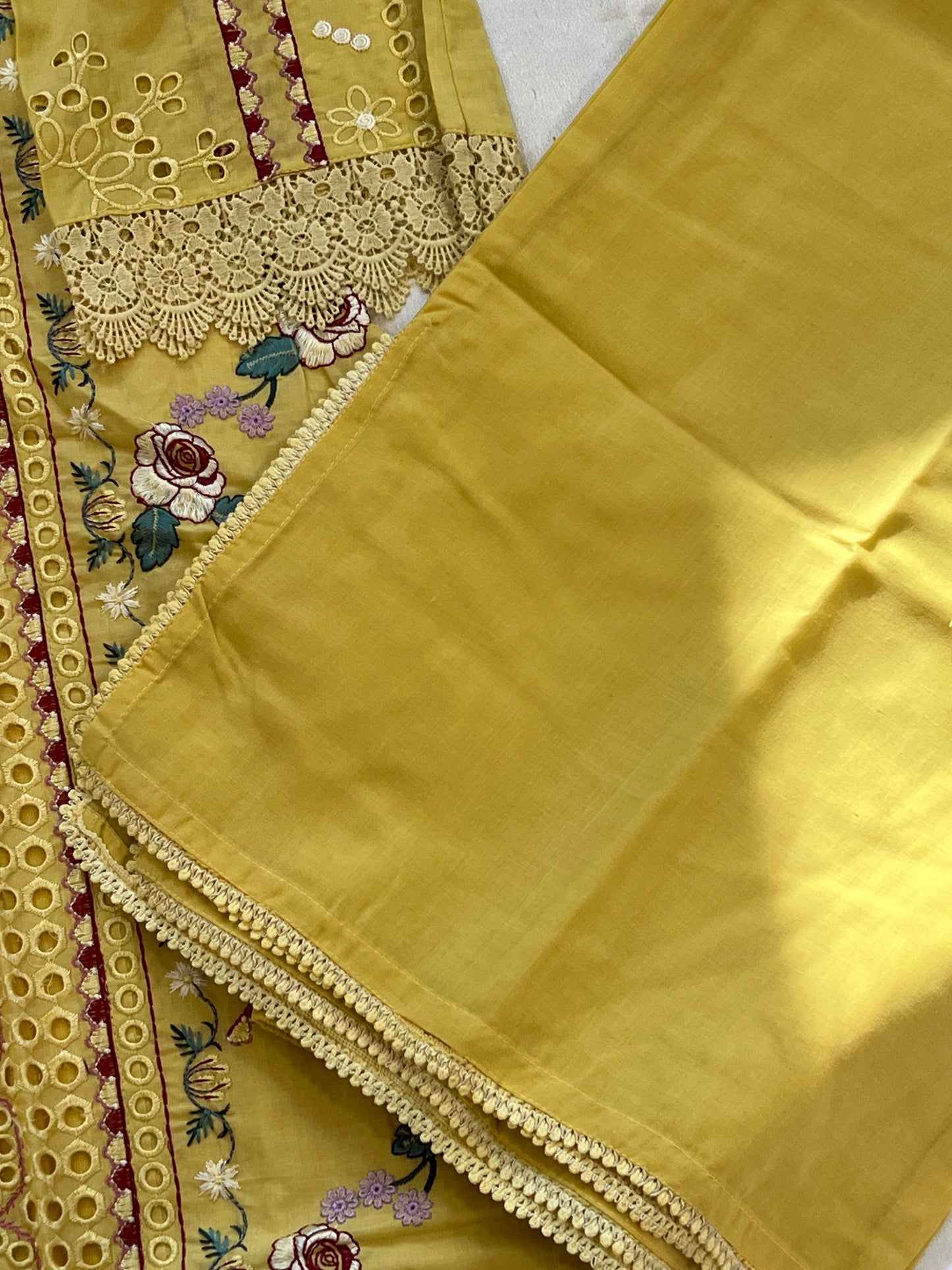 RAAHI PURE COTTON EMBROIDERY SUIT