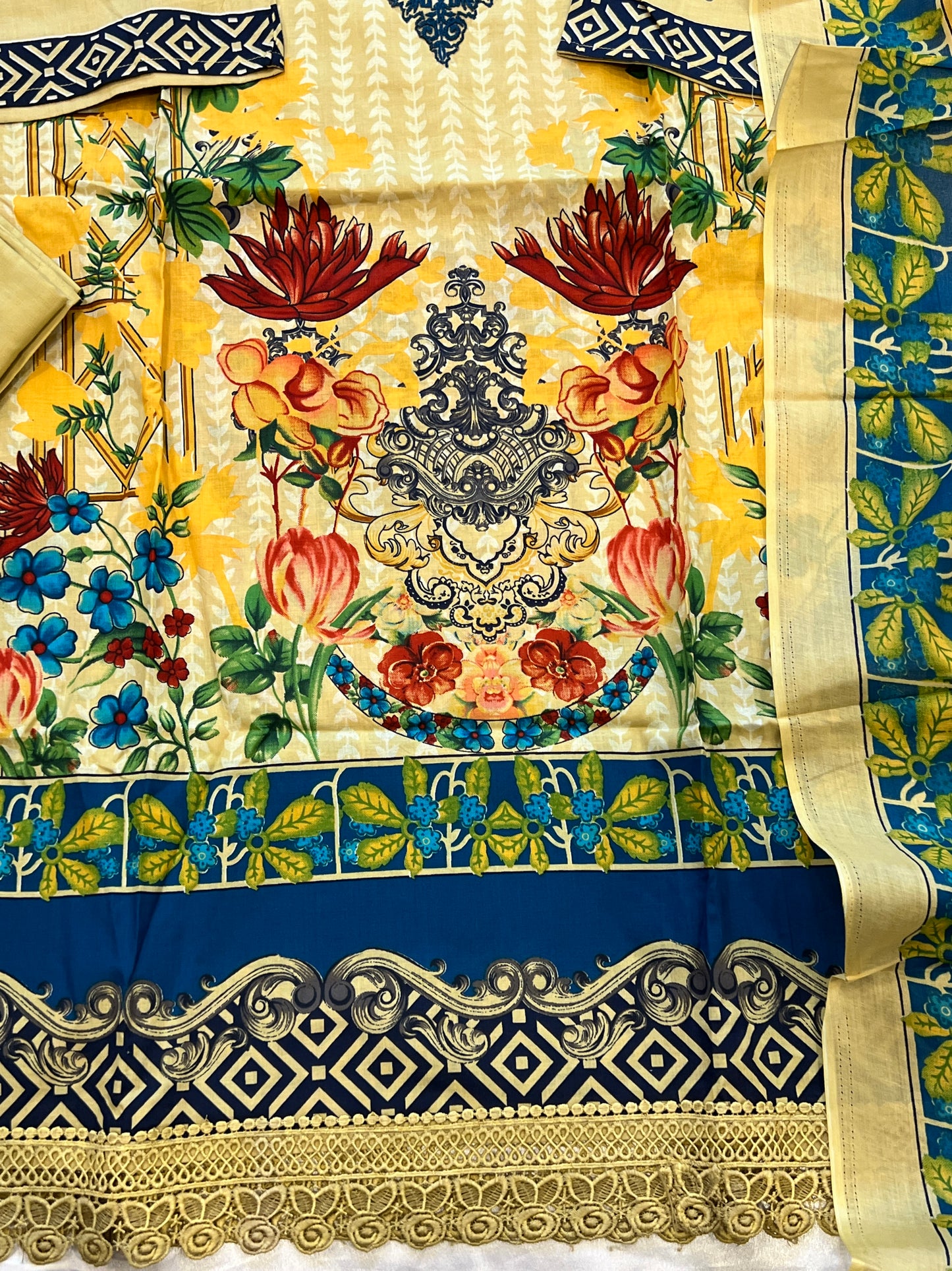 NOORI COTTON PATCH SUIT 2