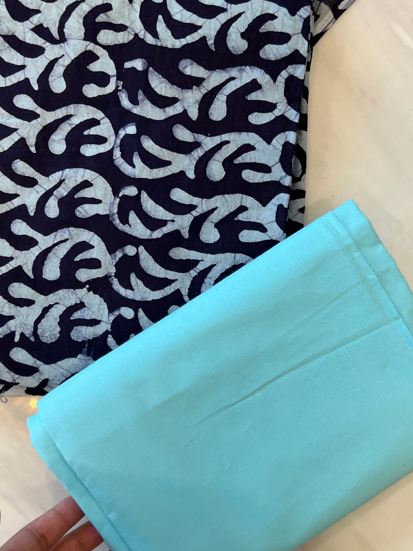 DOUBLE SHADE PURE COTTON BATIK SUIT 5