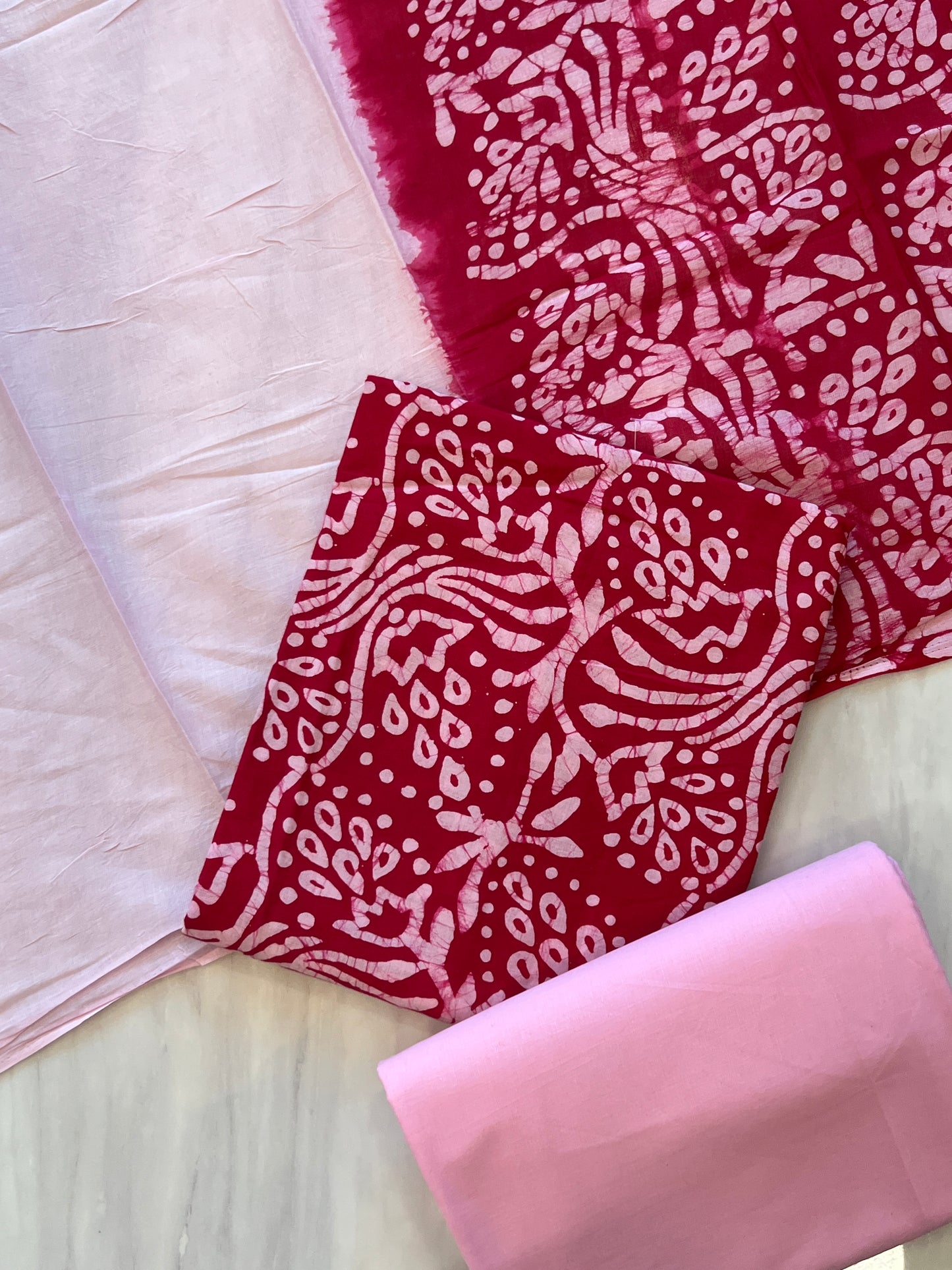 DOUBLE SHADE PURE COTTON BATIK SUIT 8