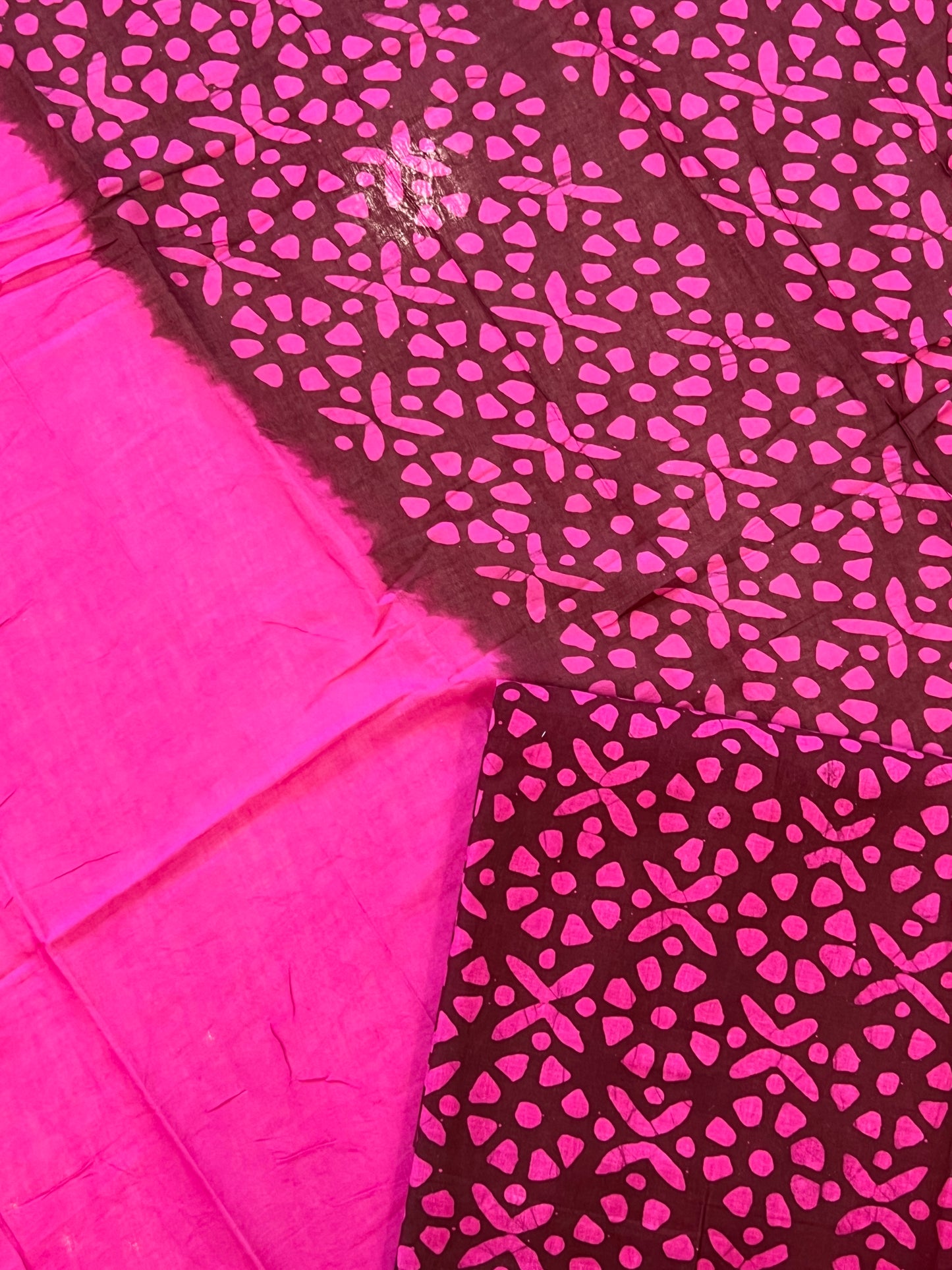 DOUBLE SHADE PURE COTTON BATIK SUIT 13