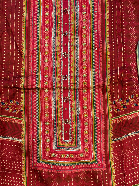 MAAYA LAWN EMBROIDERY SUIT 4 Q