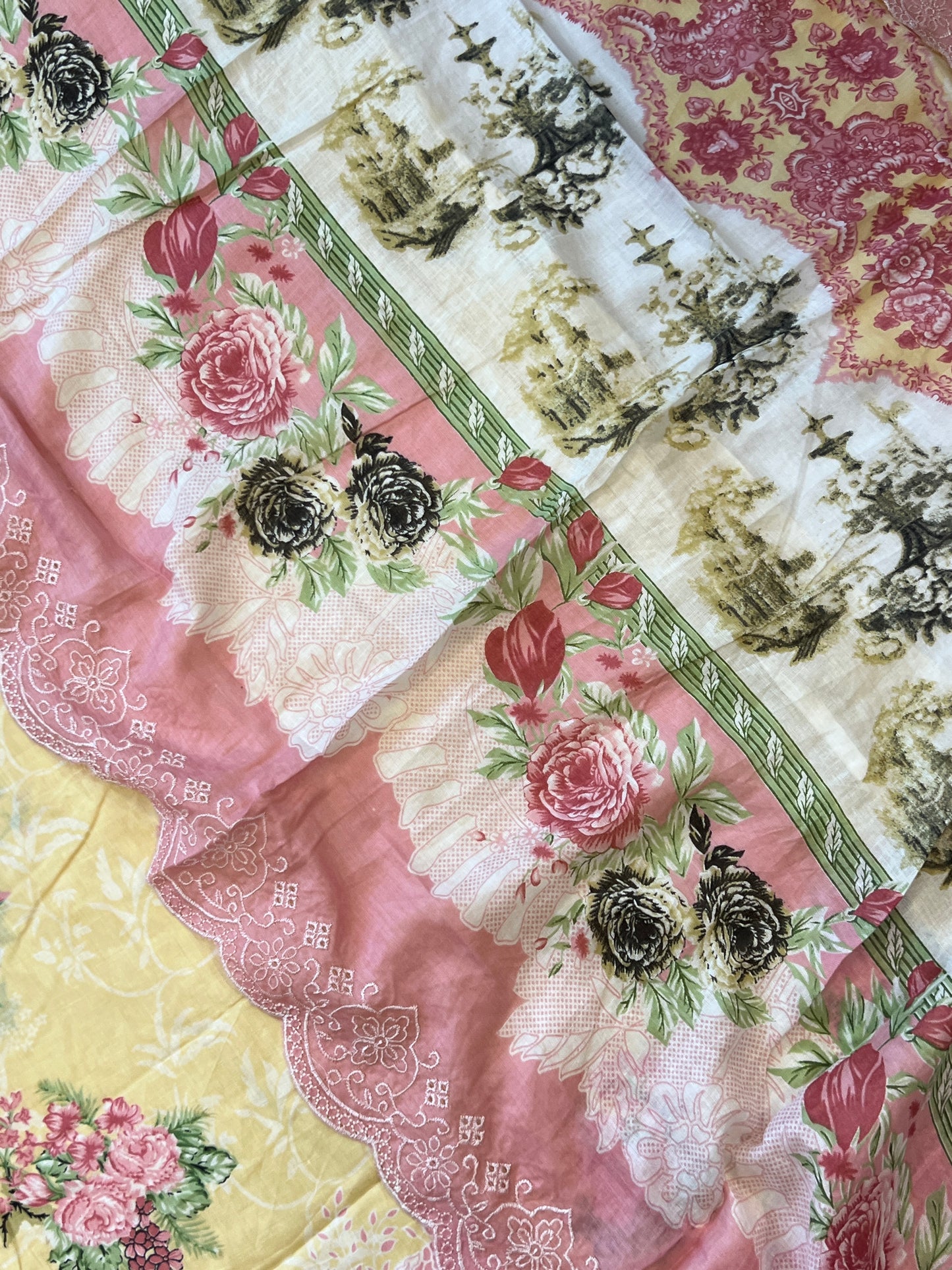 HAALA LAWN EMBROIDERY PATCH SUIT 4