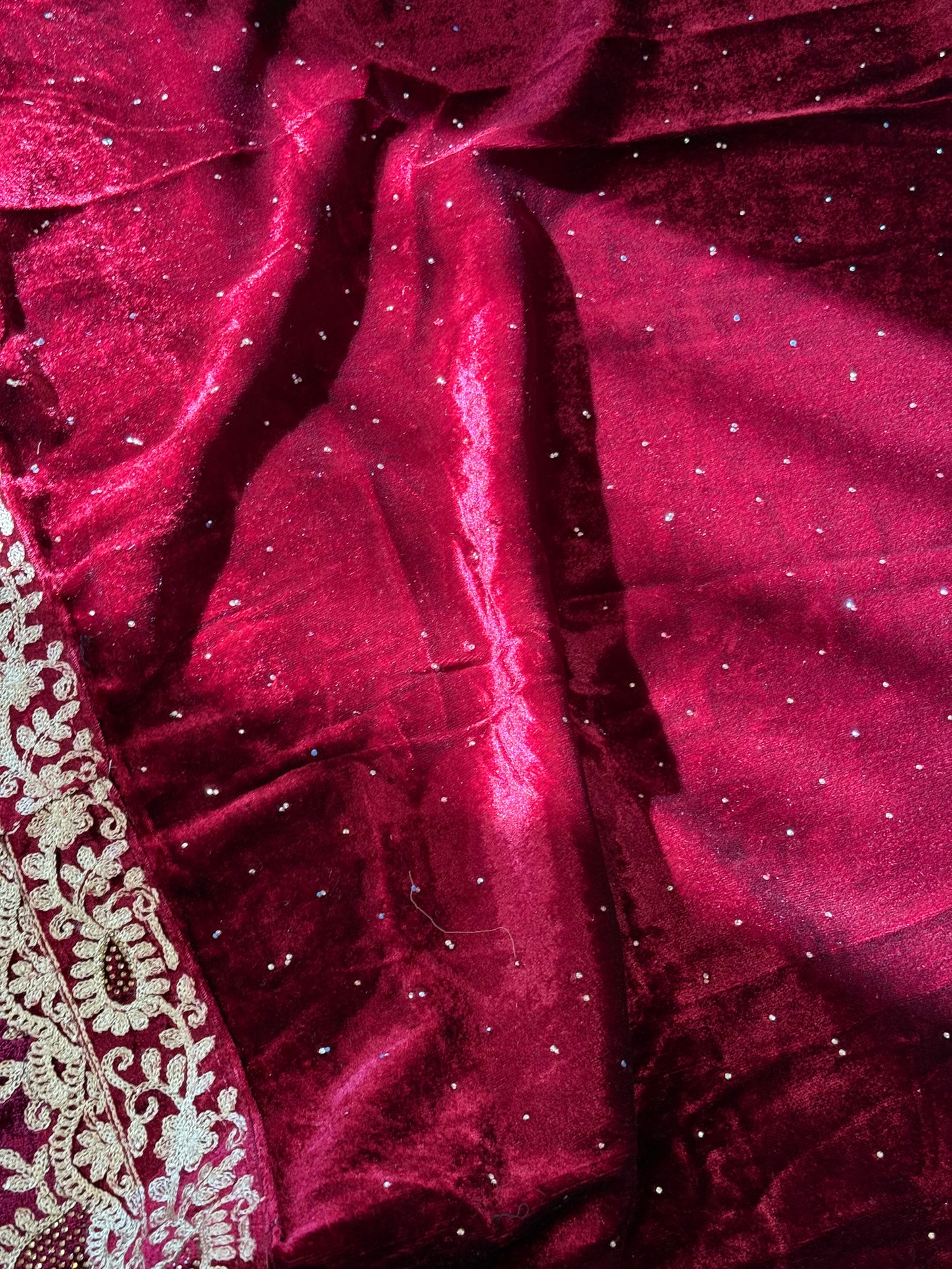 MEHER VELVET EMBROIDERY SUIT 3 Q