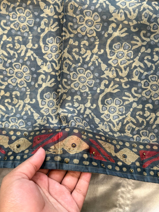 ROLEX CHANDERI EMBROIDERY SUIT 1 Q