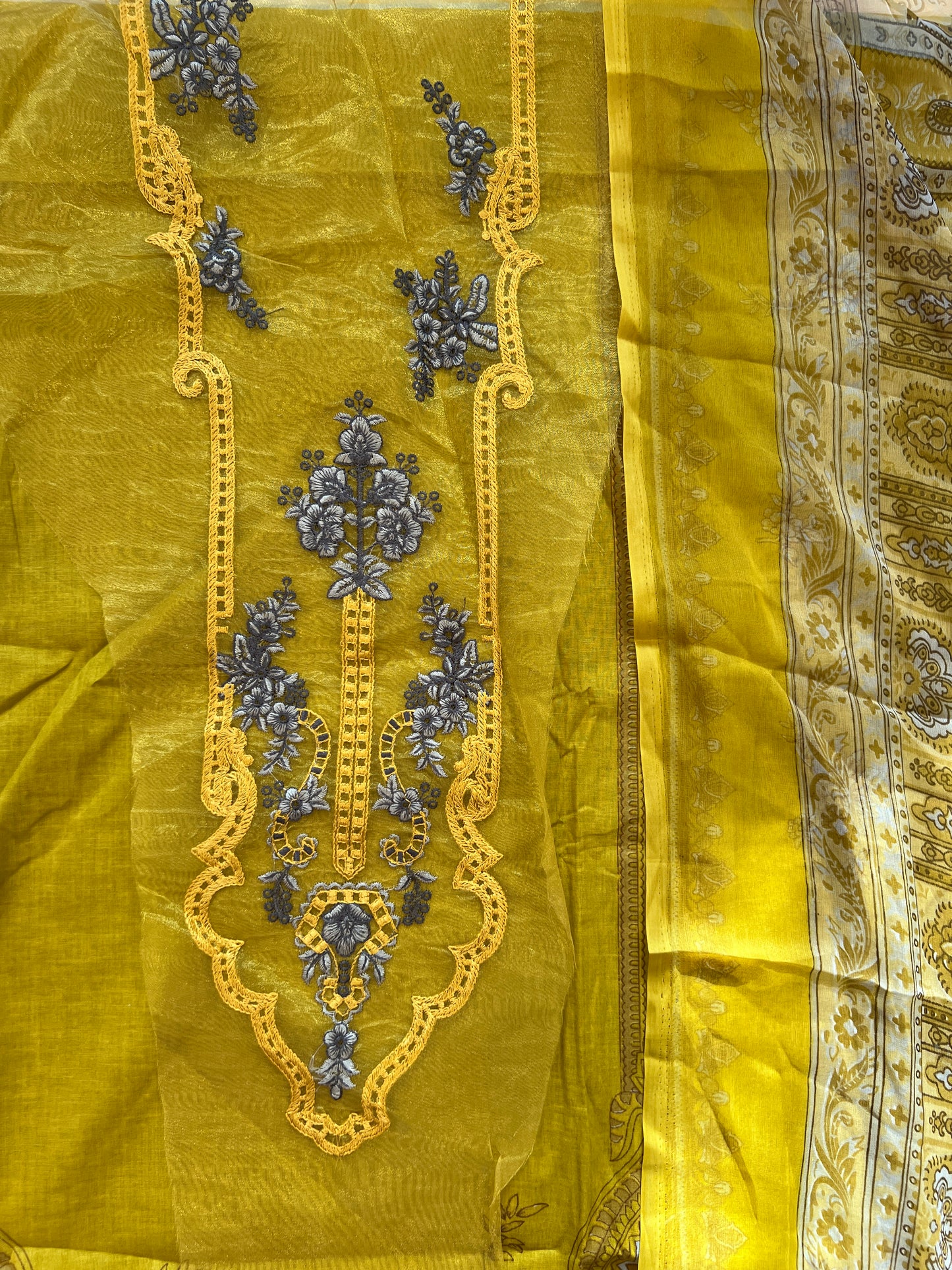 HARSHA MUSTERDCOTTON PATCH SUIT