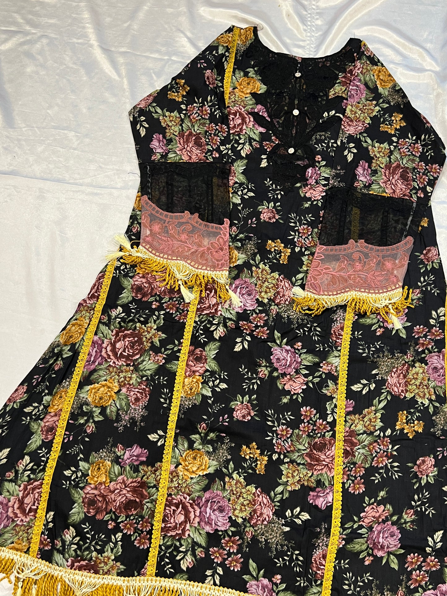 SABA FLORAL READYMADE PATCH SUIT