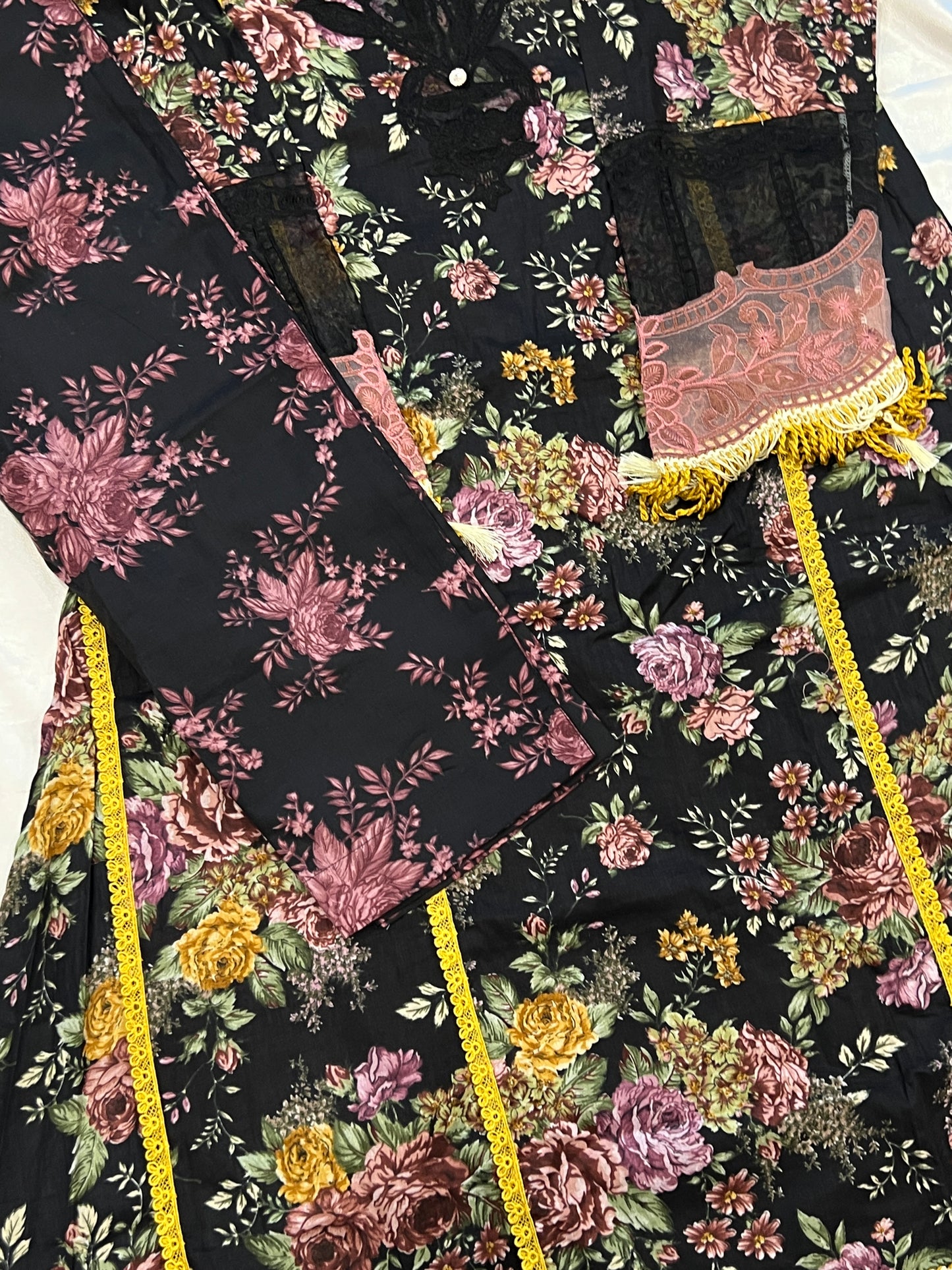 SABA FLORAL READYMADE PATCH SUIT