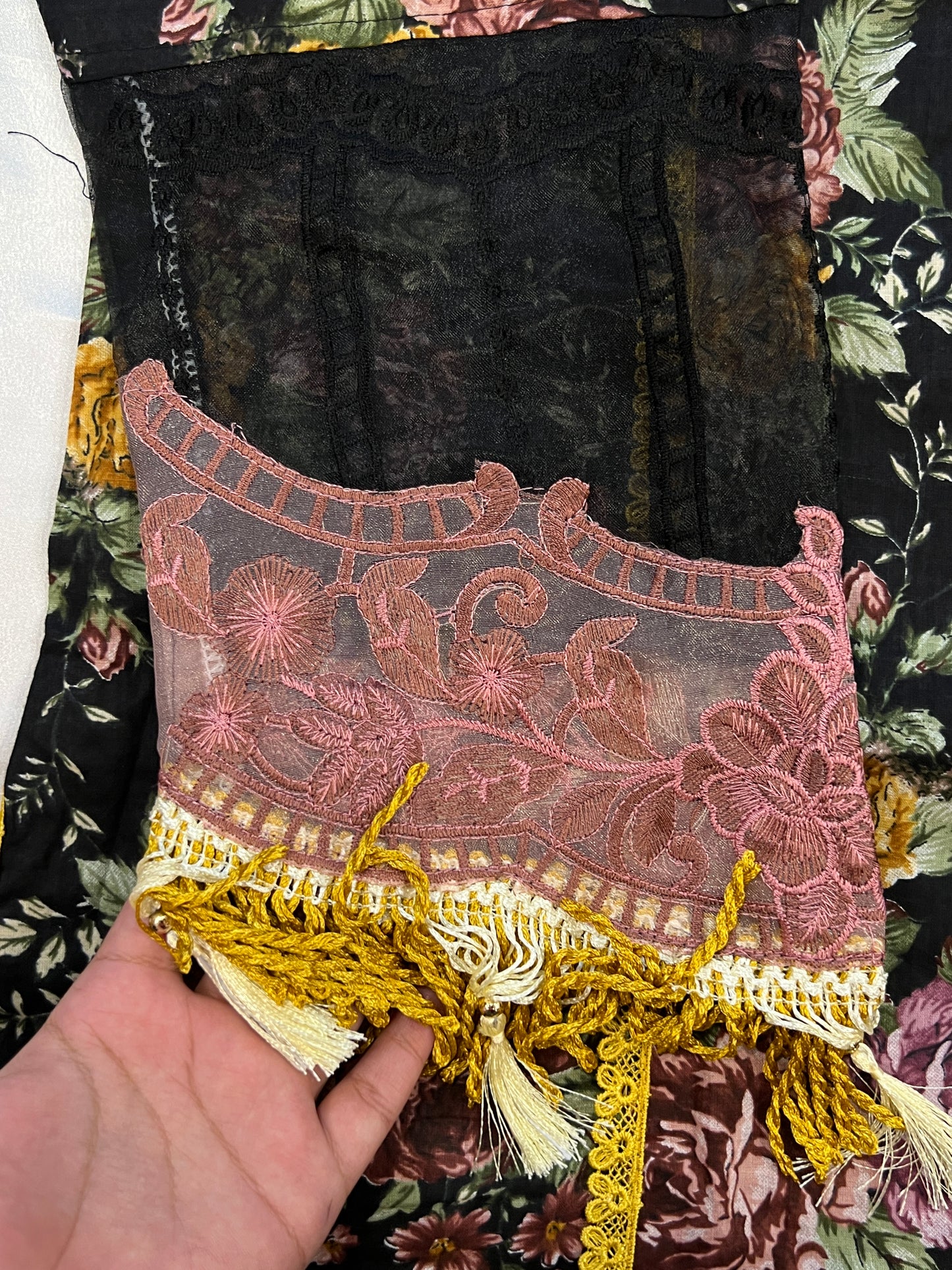 SABA FLORAL READYMADE PATCH SUIT