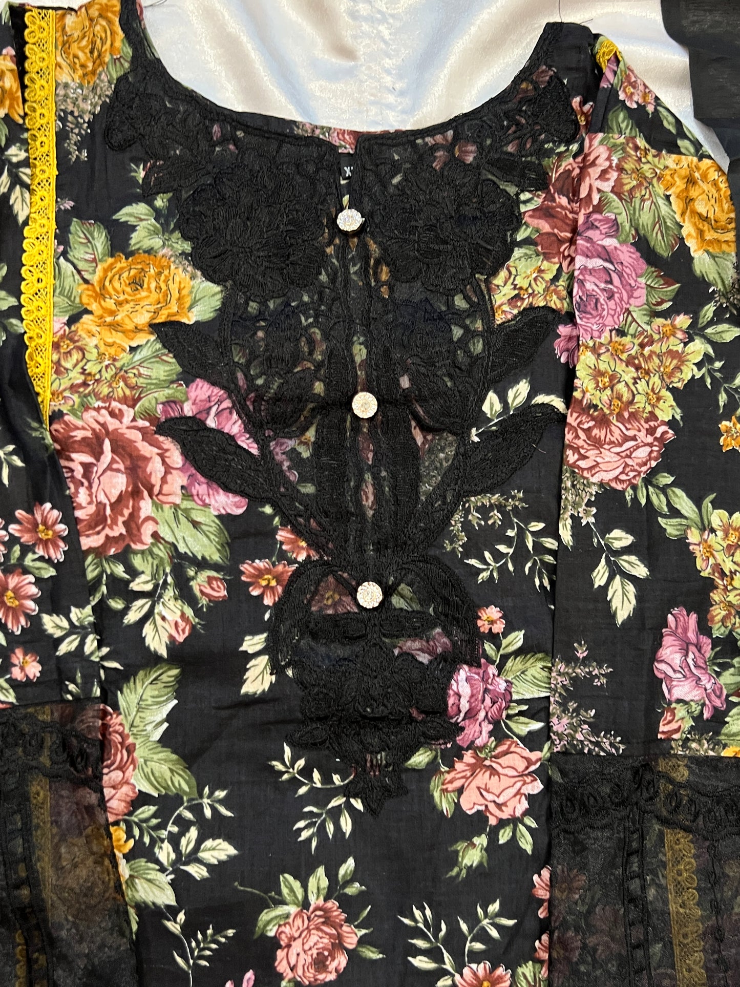 SABA FLORAL READYMADE PATCH SUIT