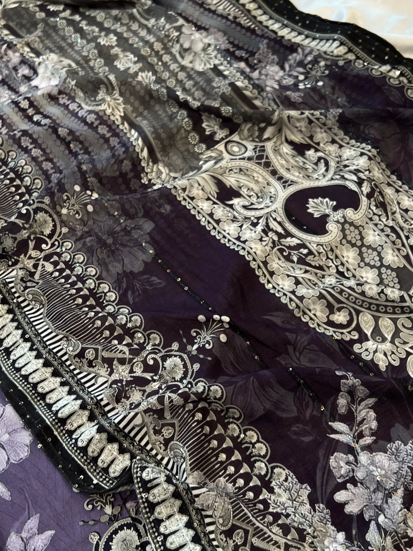 SF MUSLIN READYMADE SUIT