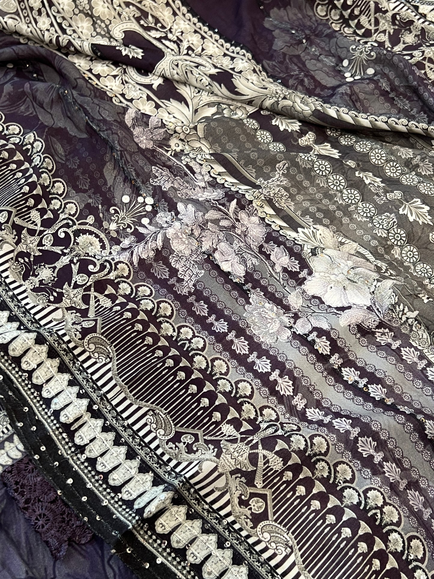 SF MUSLIN READYMADE SUIT