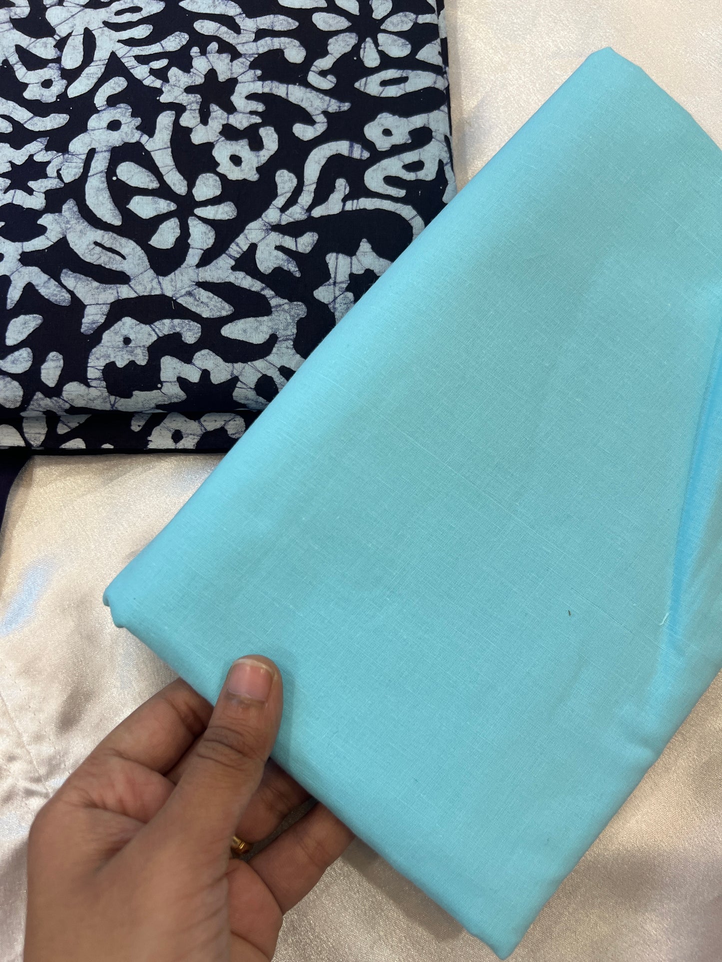 DOUBLE SHADE PURE COTTON BATIK SUIT 14
