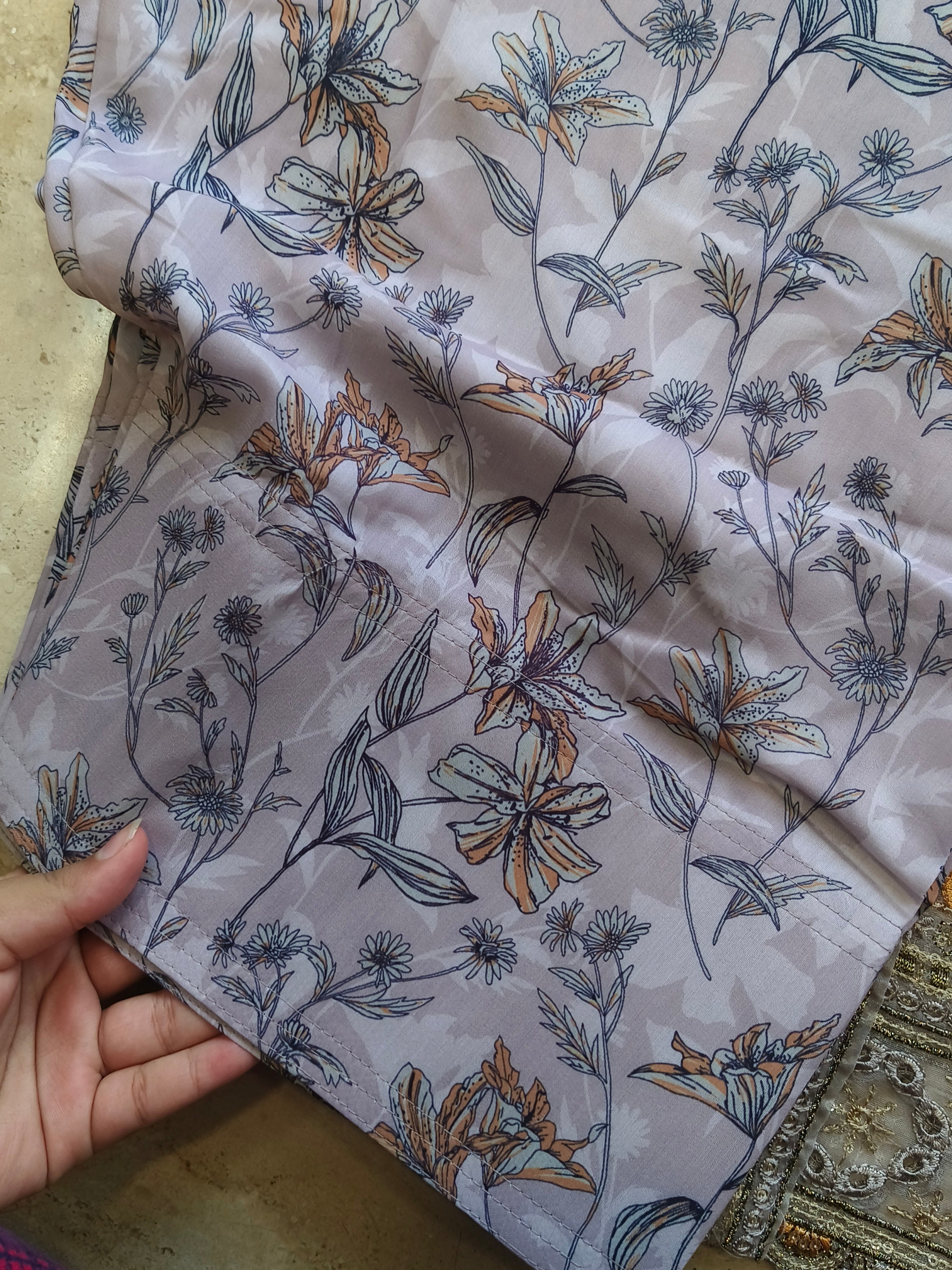 HANIA CREPE FARSHI SHALWAR SUIT 2 Q