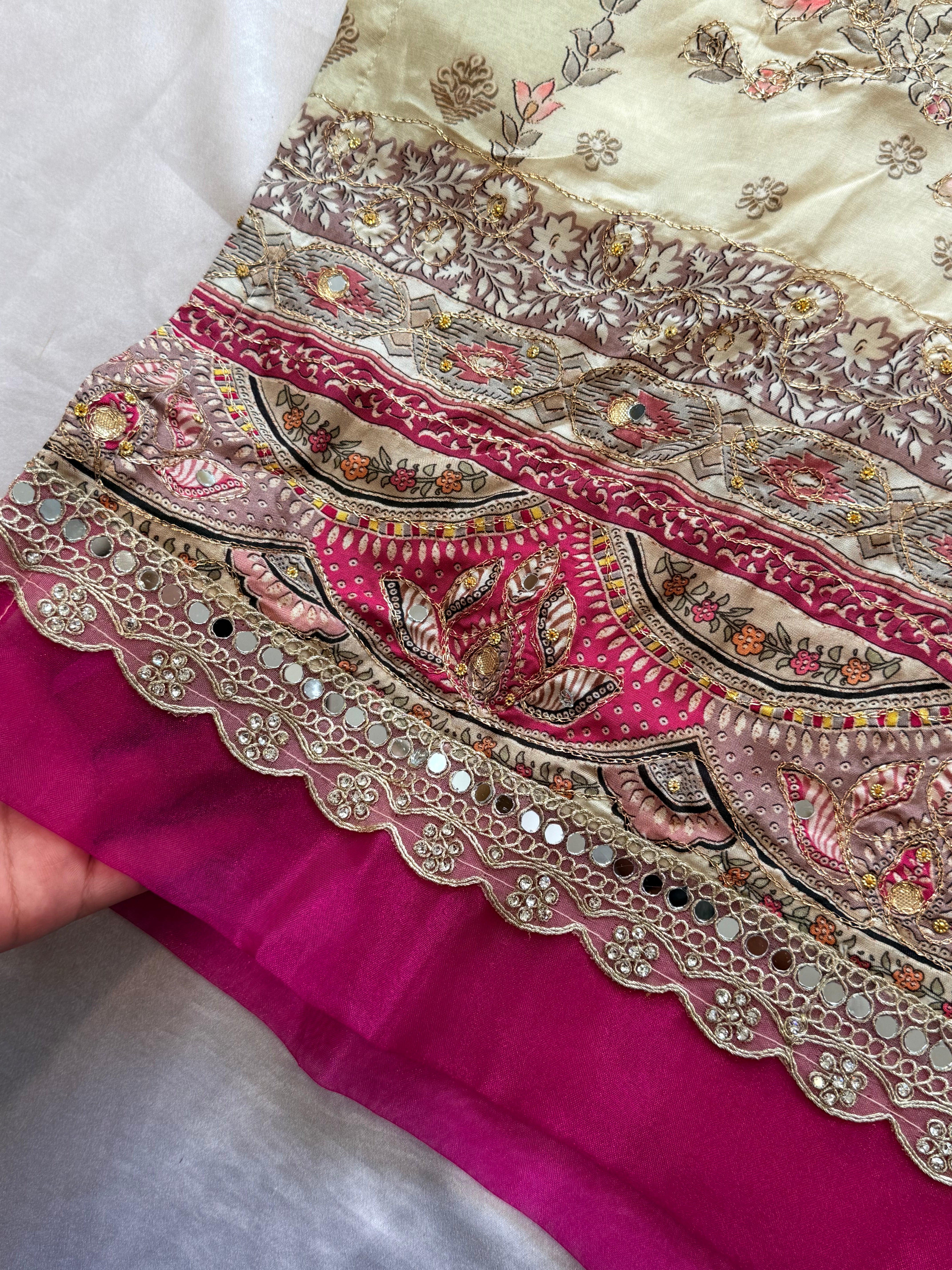 RAHI MUSLIN READYMADE SUIT 7