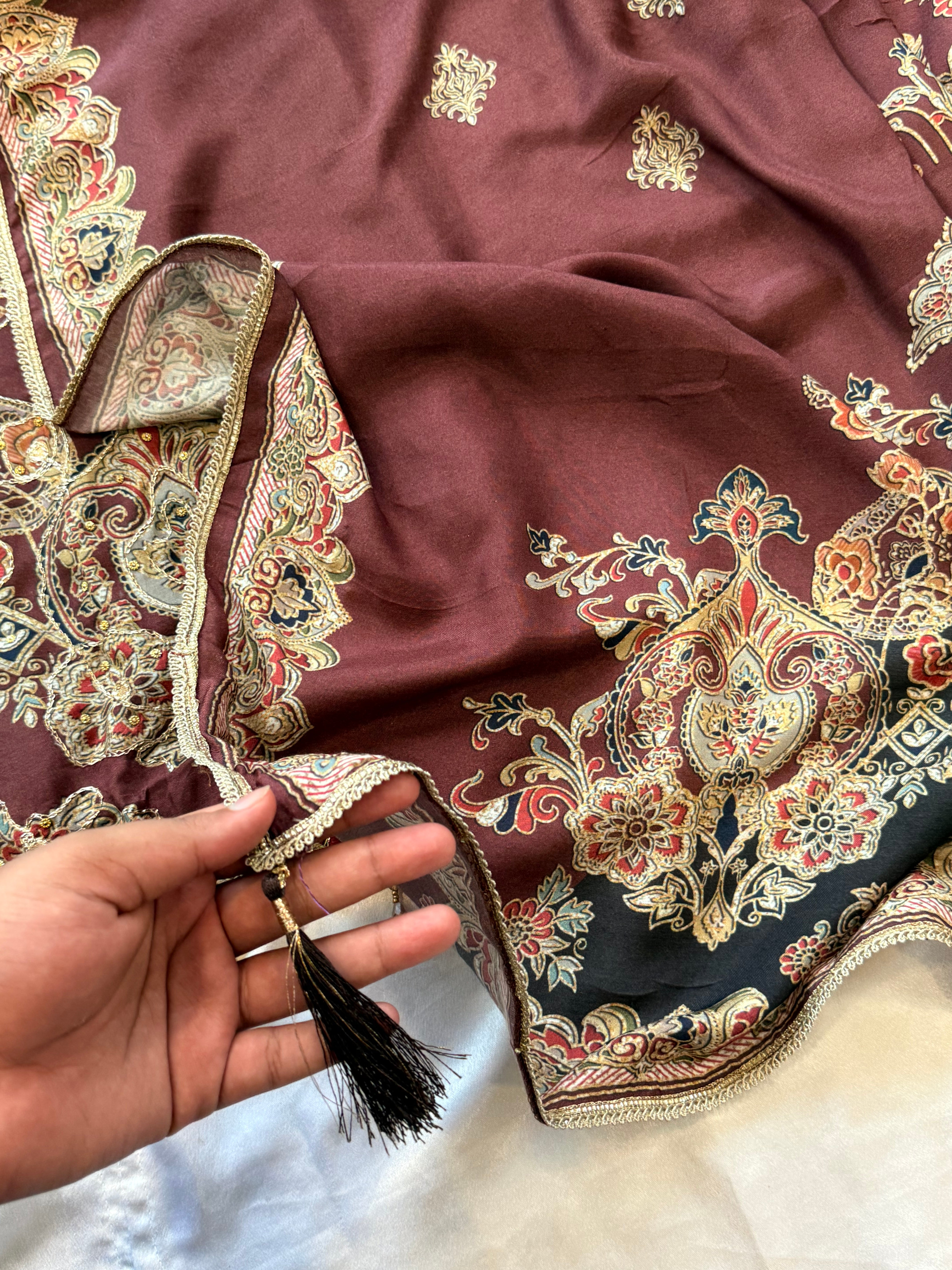 RAHI MUSLIN READYMADE SUIT 9