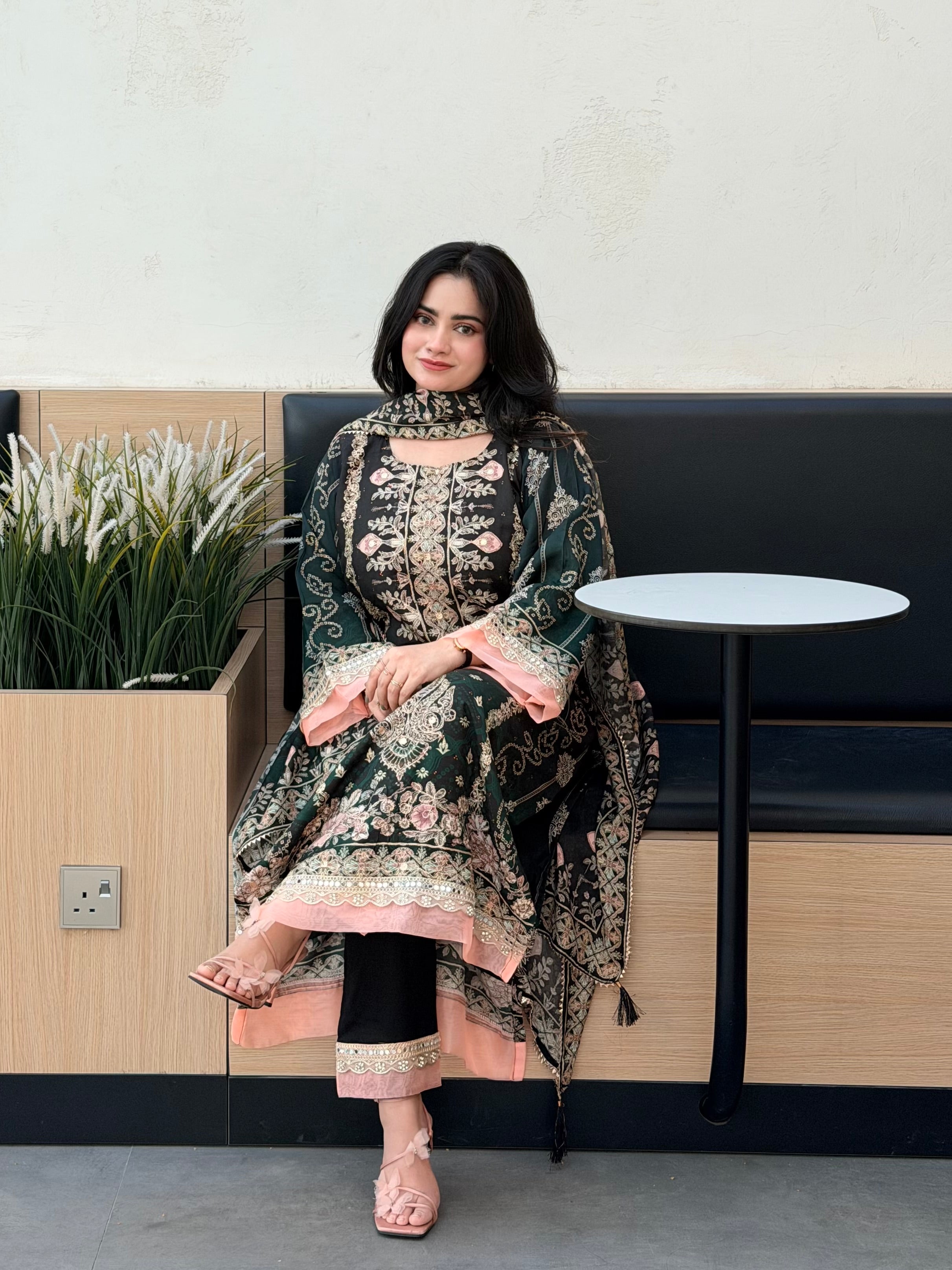 HARSHA MUSLIN READYMADE SUIT 5