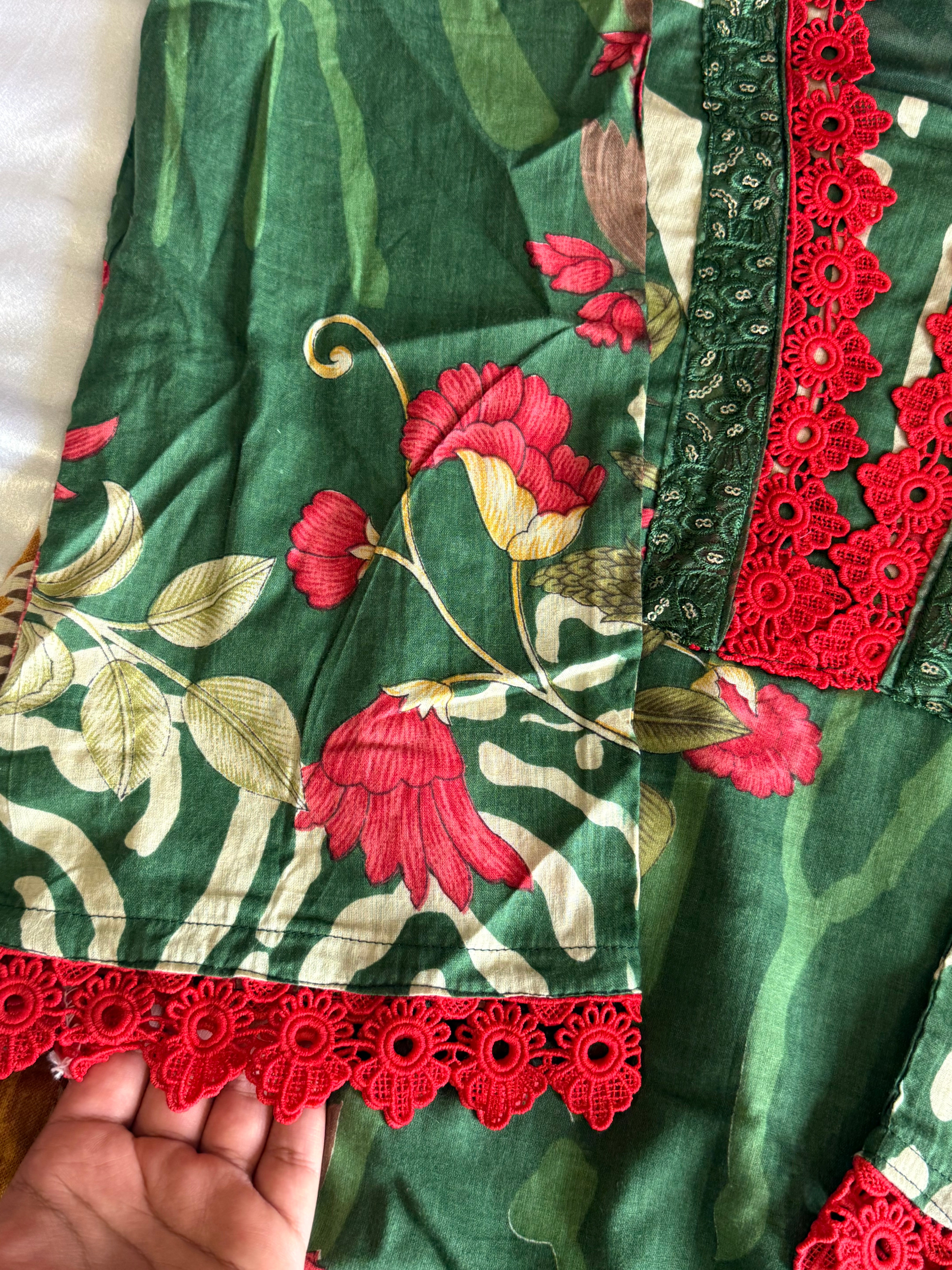MARIA B COTTON PATCH READYMADE SUIT 5